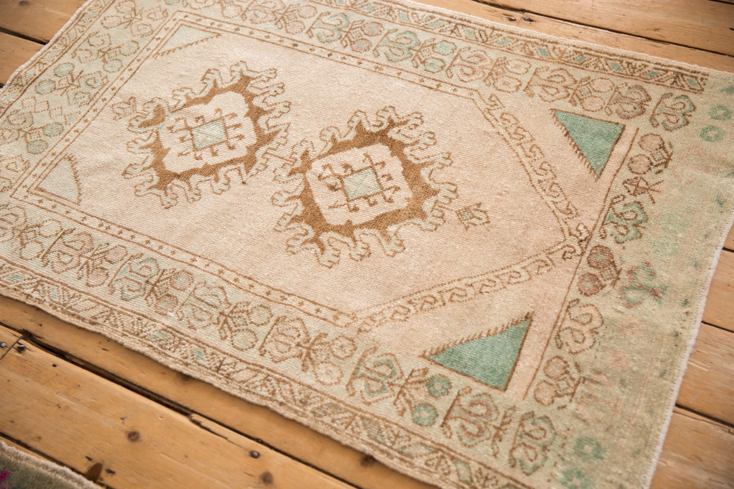 3x4.5 Vintage Distressed Oushak Rug by Old New House® - product image 7 for Resin Society