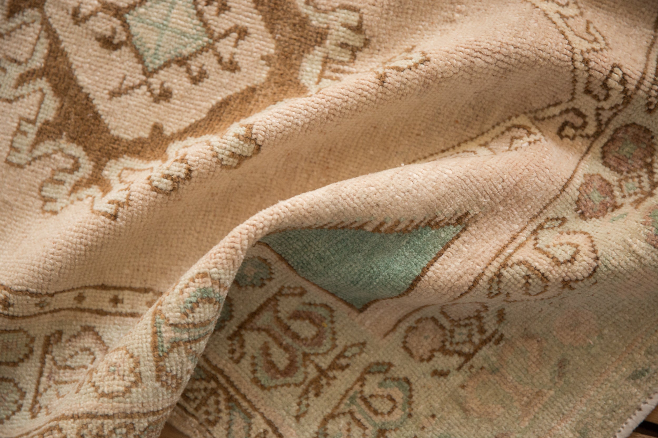 3x4.5 Vintage Distressed Oushak Rug by Old New House® - product image 8 for Resin Society