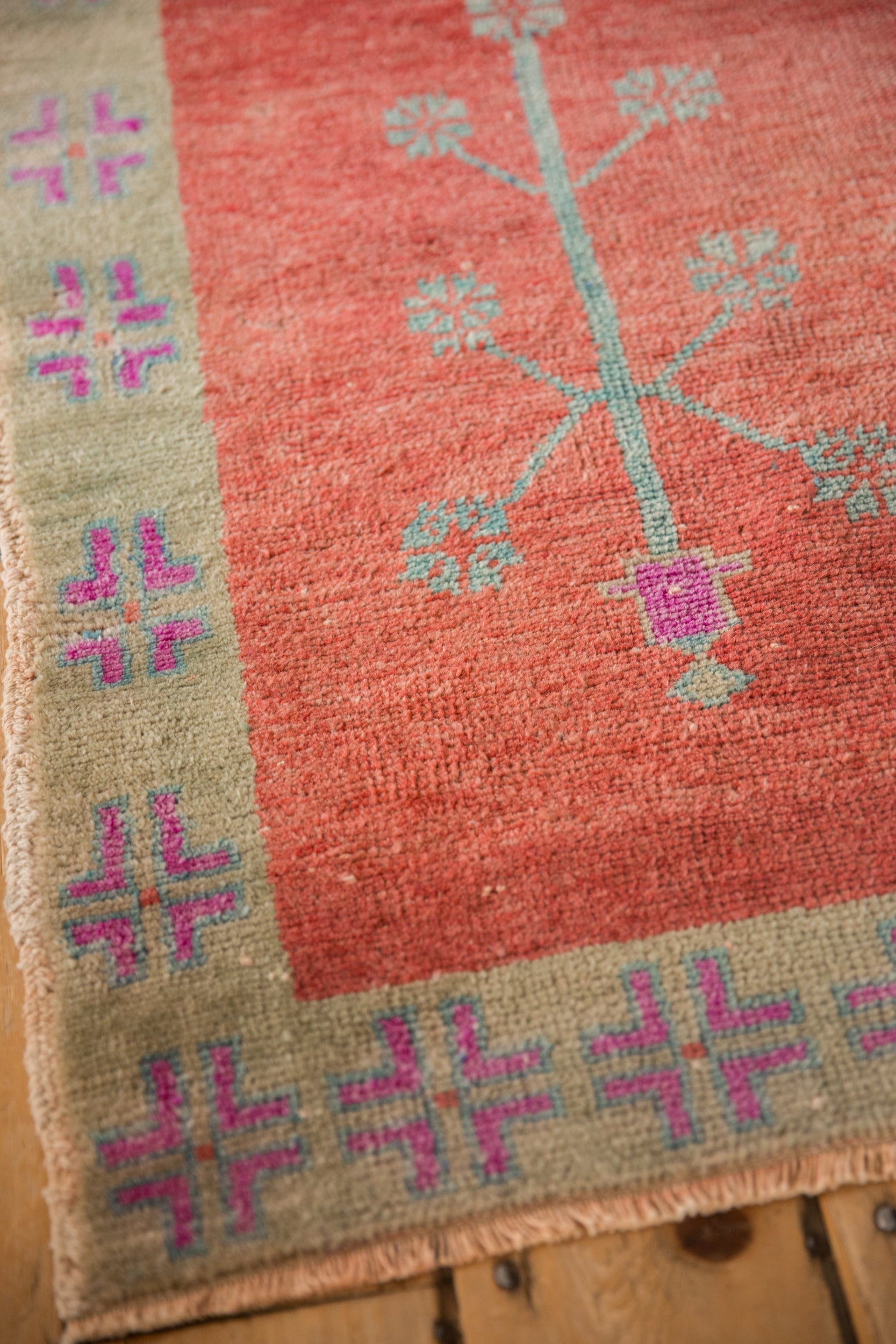 2x3.5 Vintage Distressed Oushak Rug by Old New House® - product image 7 for Resin Society