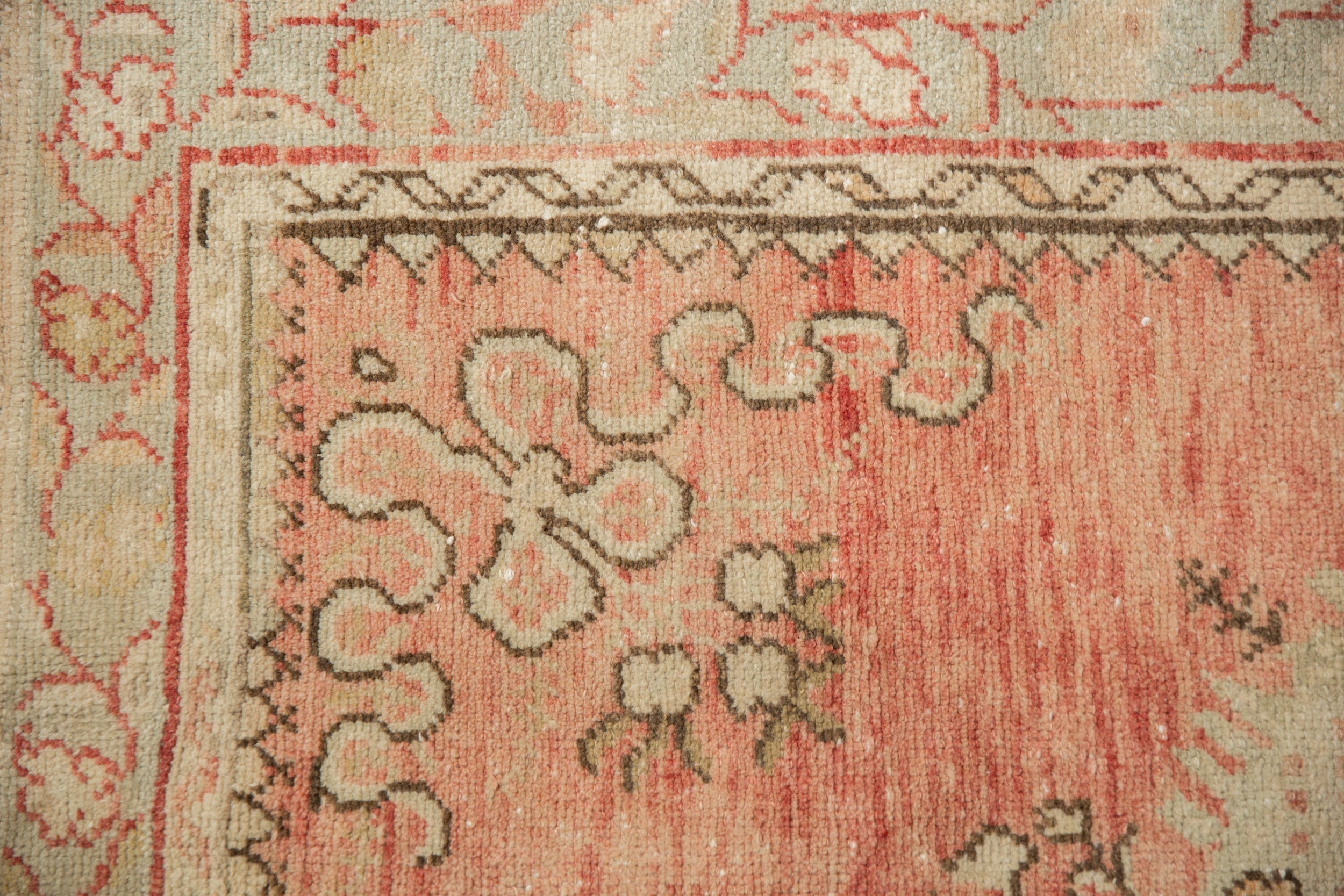 3.5x6 Vintage Distressed Oushak Rug by Old New House® - product image 3 for Resin Society