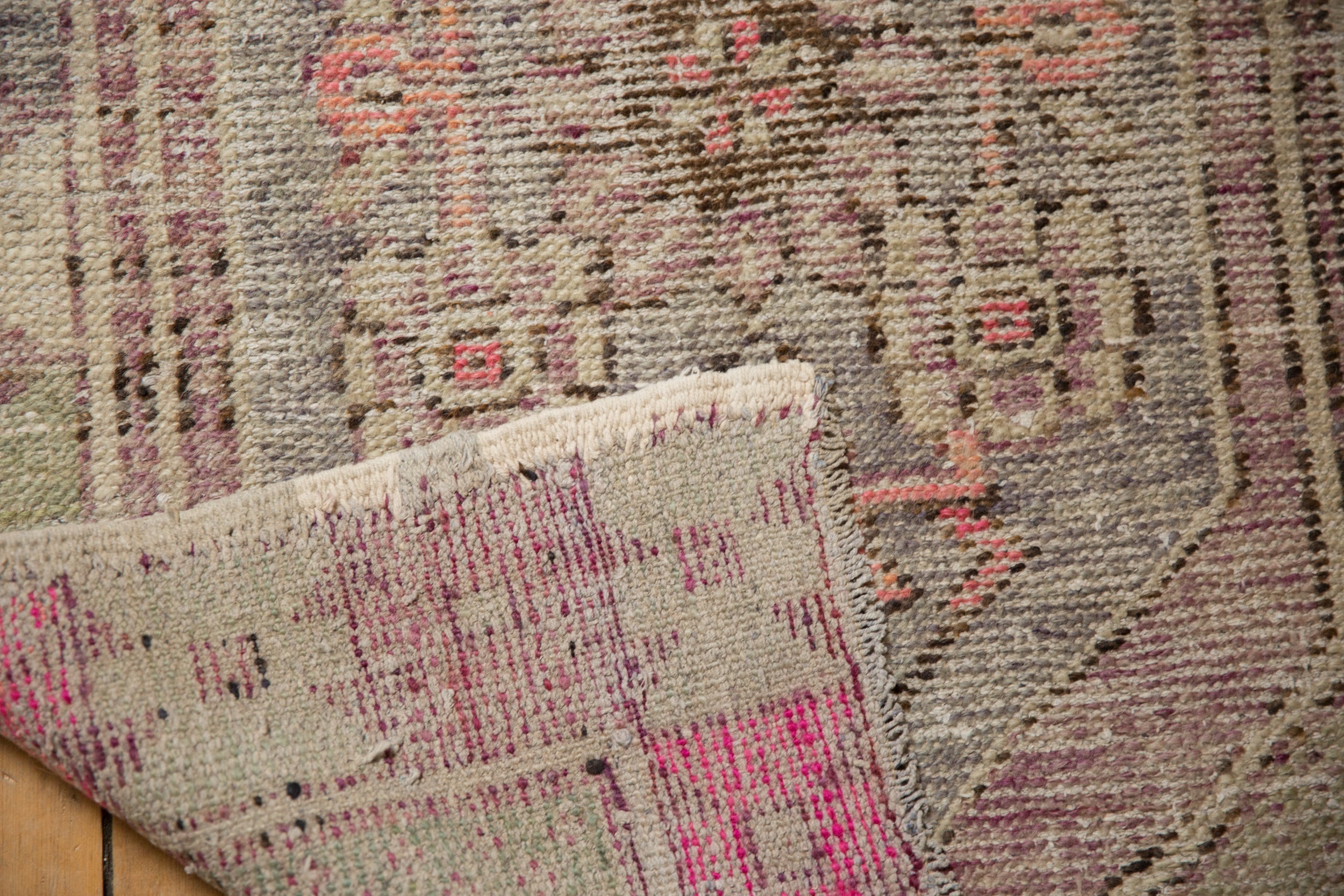 2.5x4 Vintage Distressed Oushak Rug by Old New House® - product image 9 for Resin Society