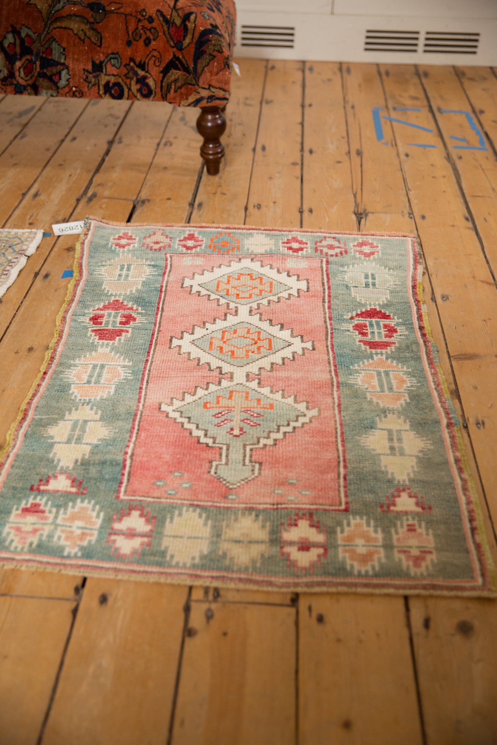 2.5x3.5 Vintage Distressed Oushak Rug by Old New House® - product image 7 for Resin Society