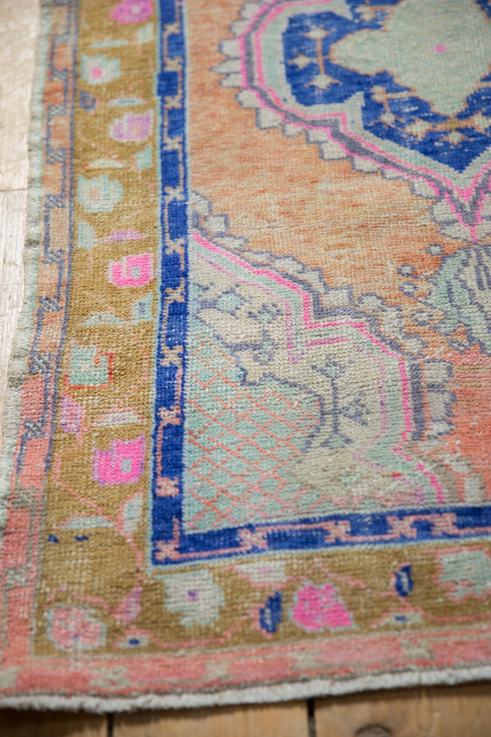 2.5x4.5 Vintage Distressed Oushak Rug by Old New House® - product image 9 for Resin Society