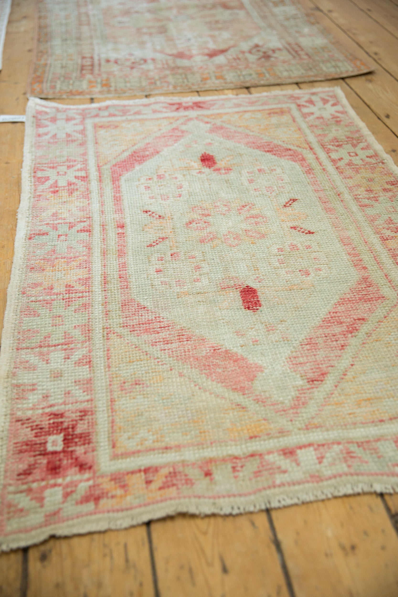 2.5x4 Vintage Distressed Oushak Rug by Old New House® - product image 4 for Resin Society