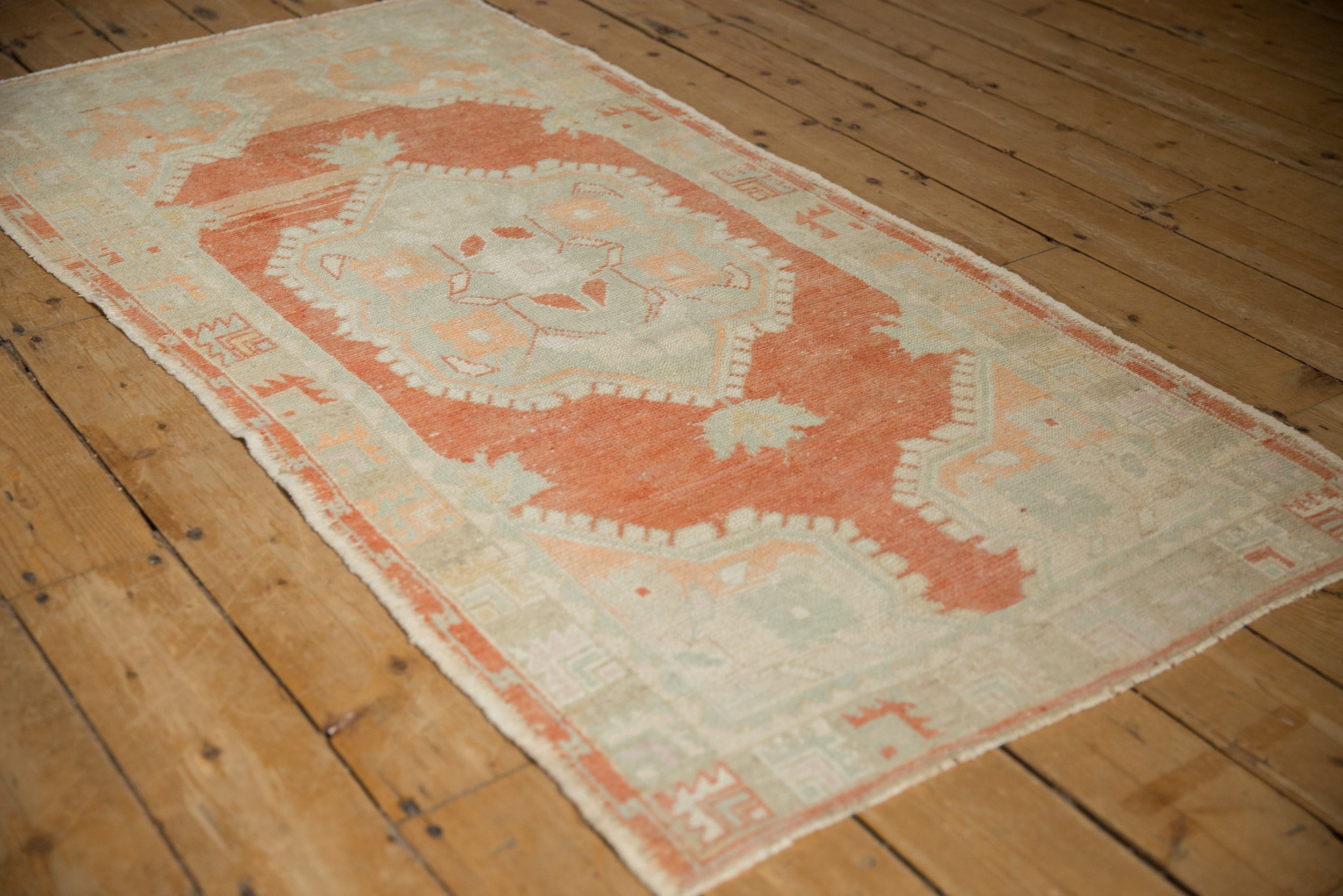 3x6 Vintage Distressed Oushak Rug Runner by Old New House® - product image 4 for Resin Society