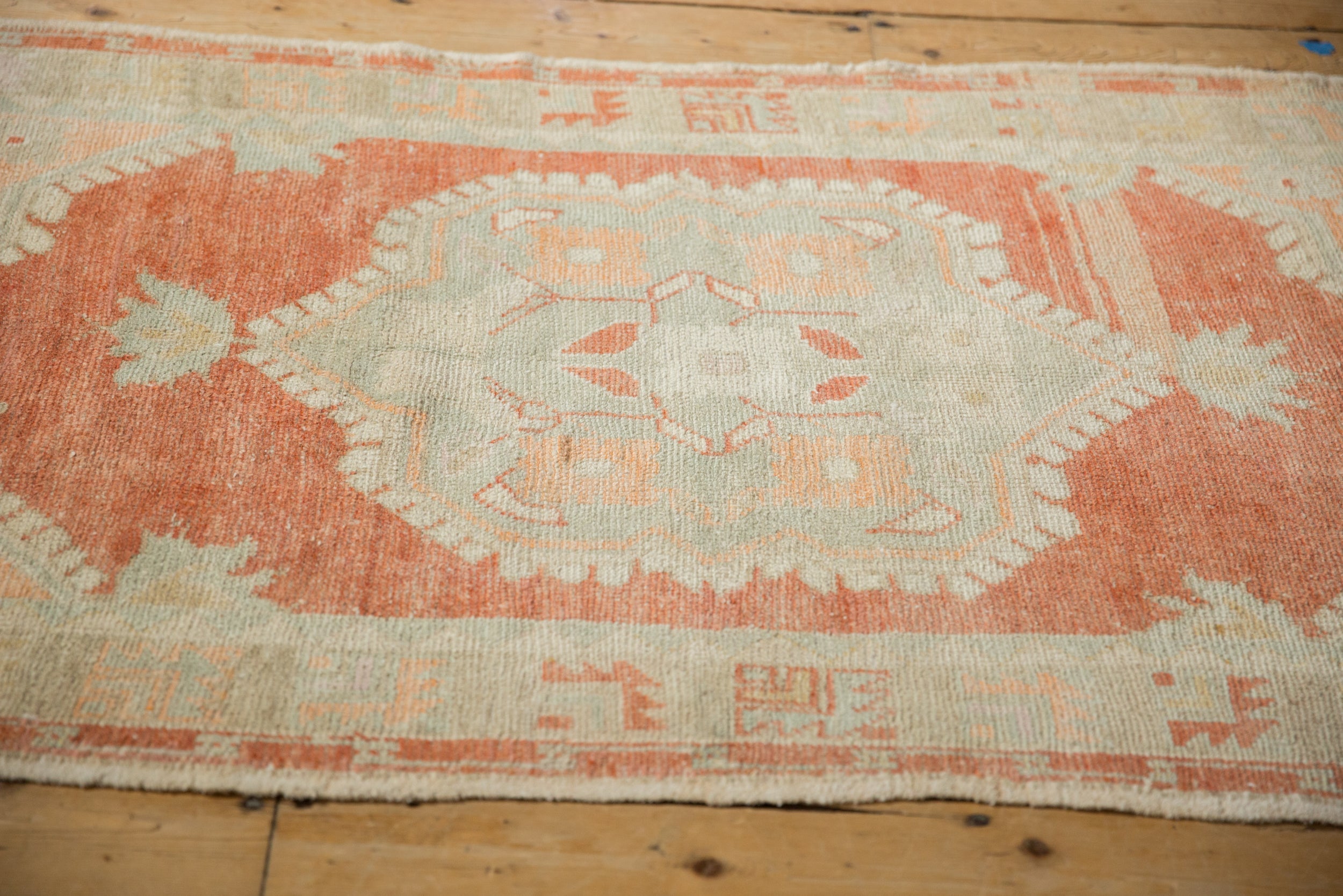 3x6 Vintage Distressed Oushak Rug Runner by Old New House® - product image 5 for Resin Society