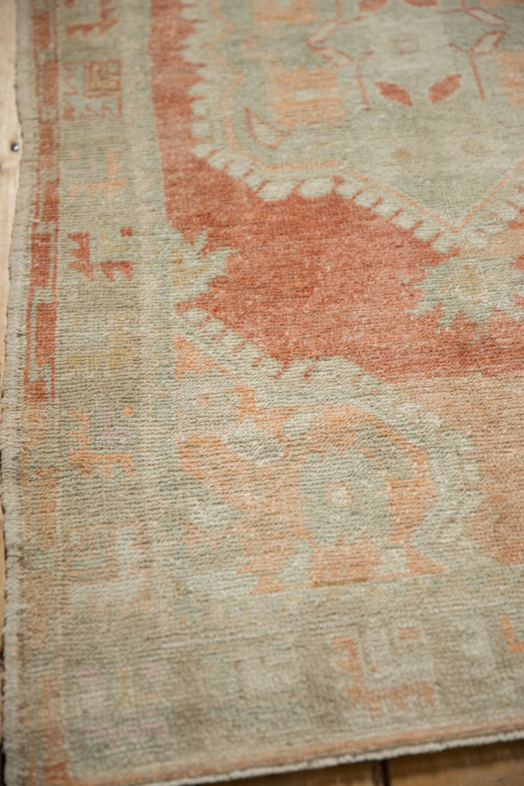 3x6 Vintage Distressed Oushak Rug Runner by Old New House® - product image 7 for Resin Society