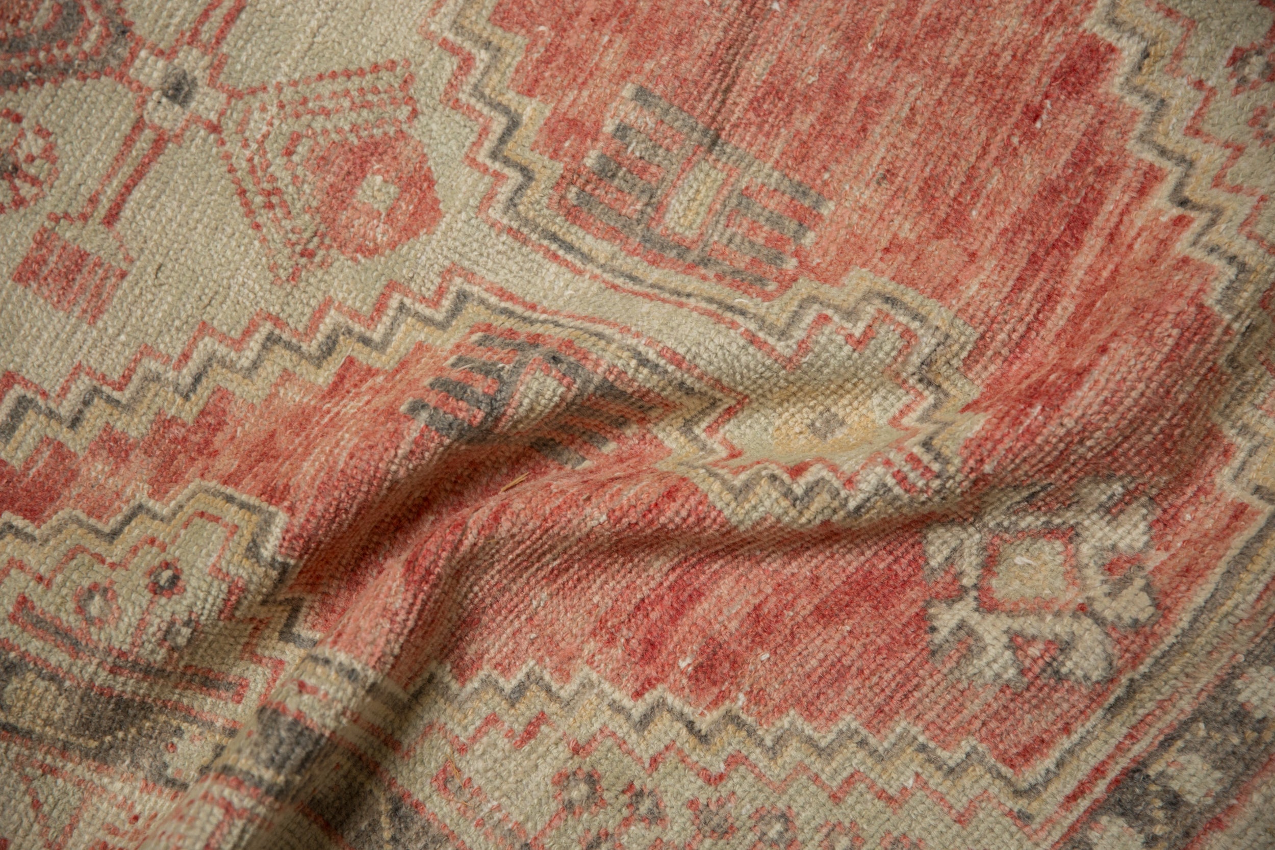 2.5x5 Vintage Distressed Oushak Rug Runner by Old New House® - product image 9 for Resin Society