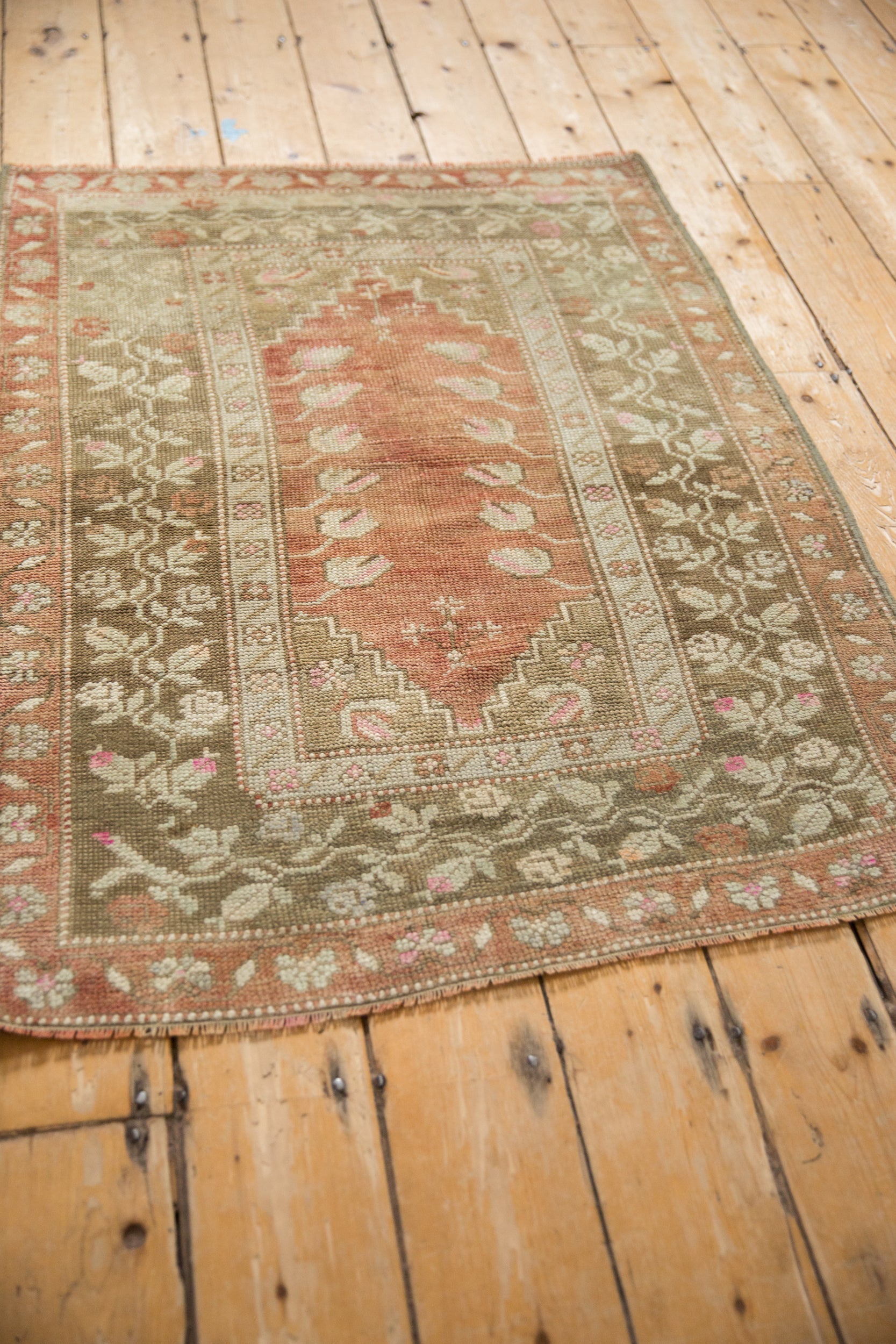 3x4 Vintage Distressed Melas Square Rug by Old New House® - product image 6 for Resin Society