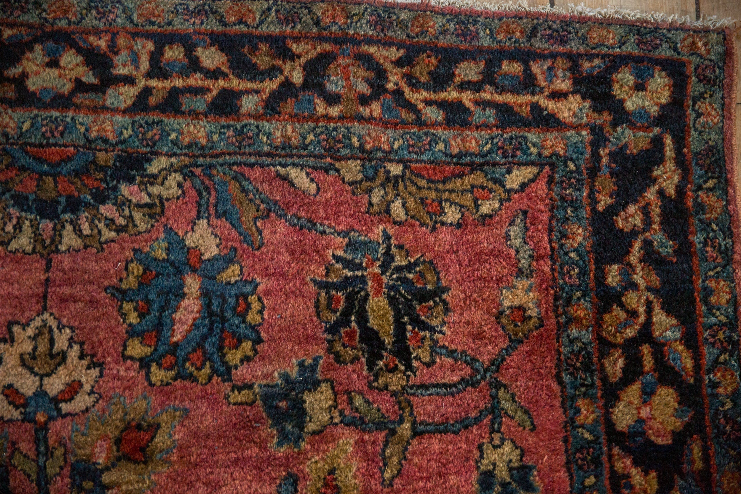 4x6.5 Antique Fine Sarouk Rug by Old New House® - product image 3 for Resin Society