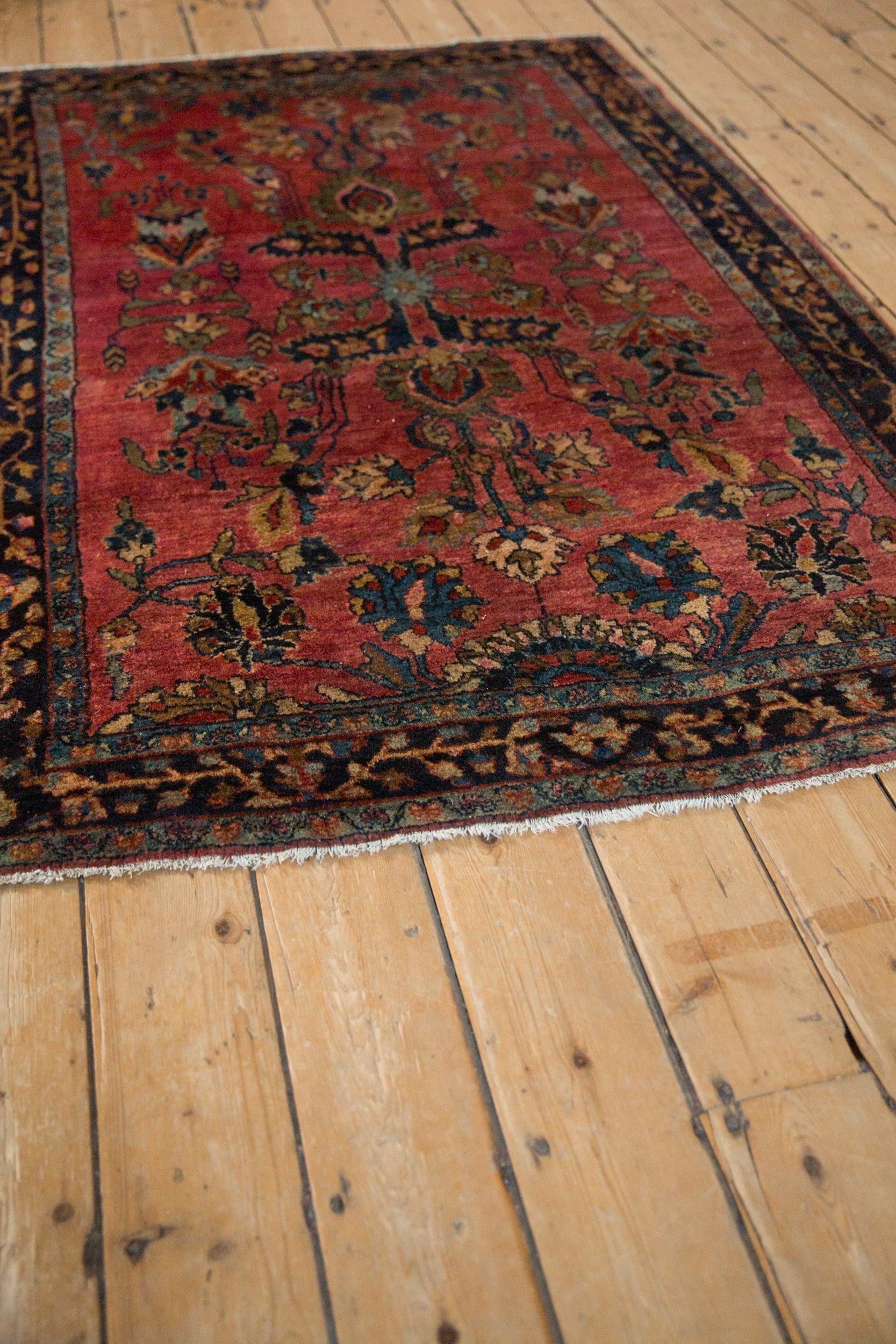 4x6.5 Antique Fine Sarouk Rug by Old New House® - product image 4 for Resin Society