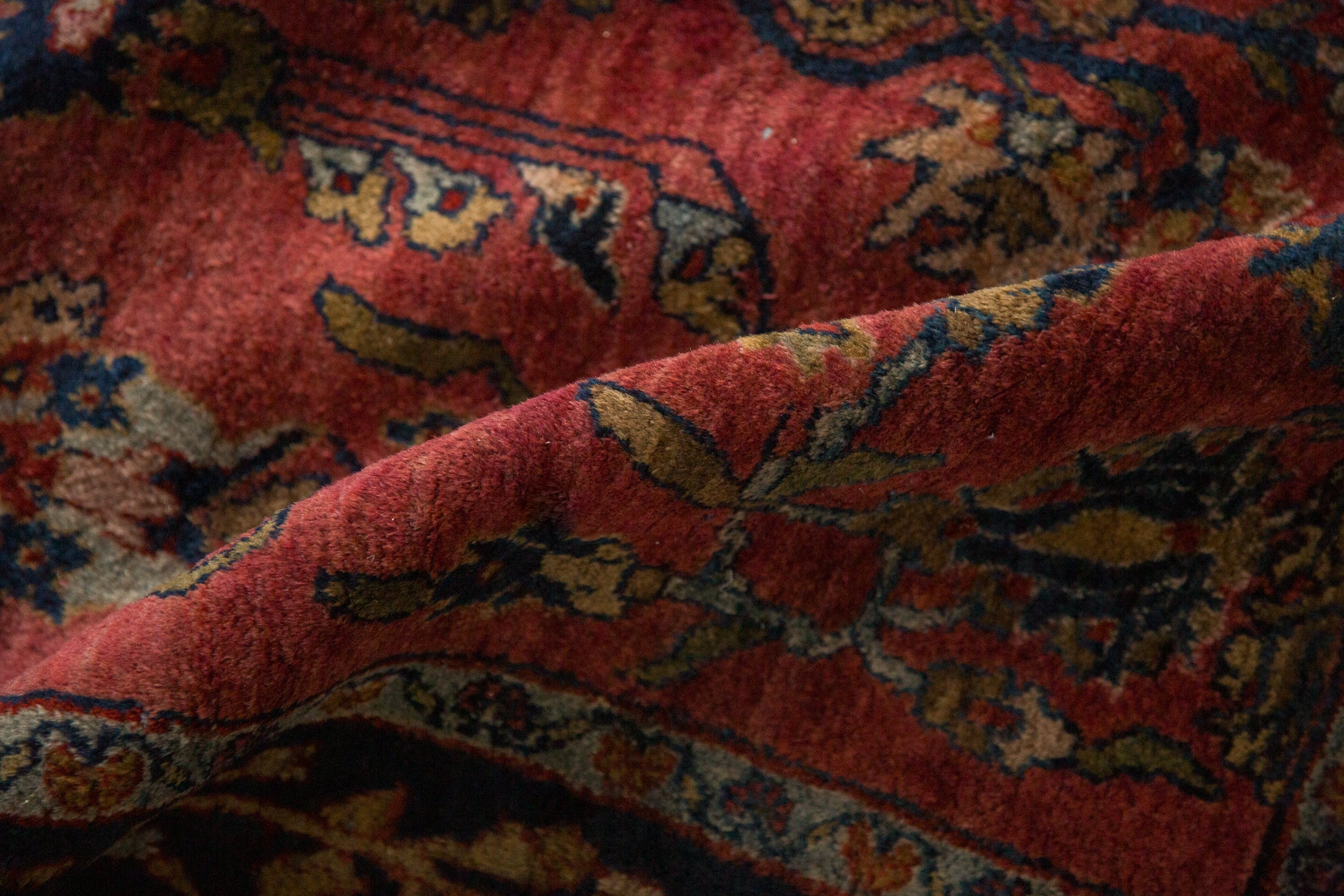 4x6.5 Antique Fine Sarouk Rug by Old New House® - product image 10 for Resin Society