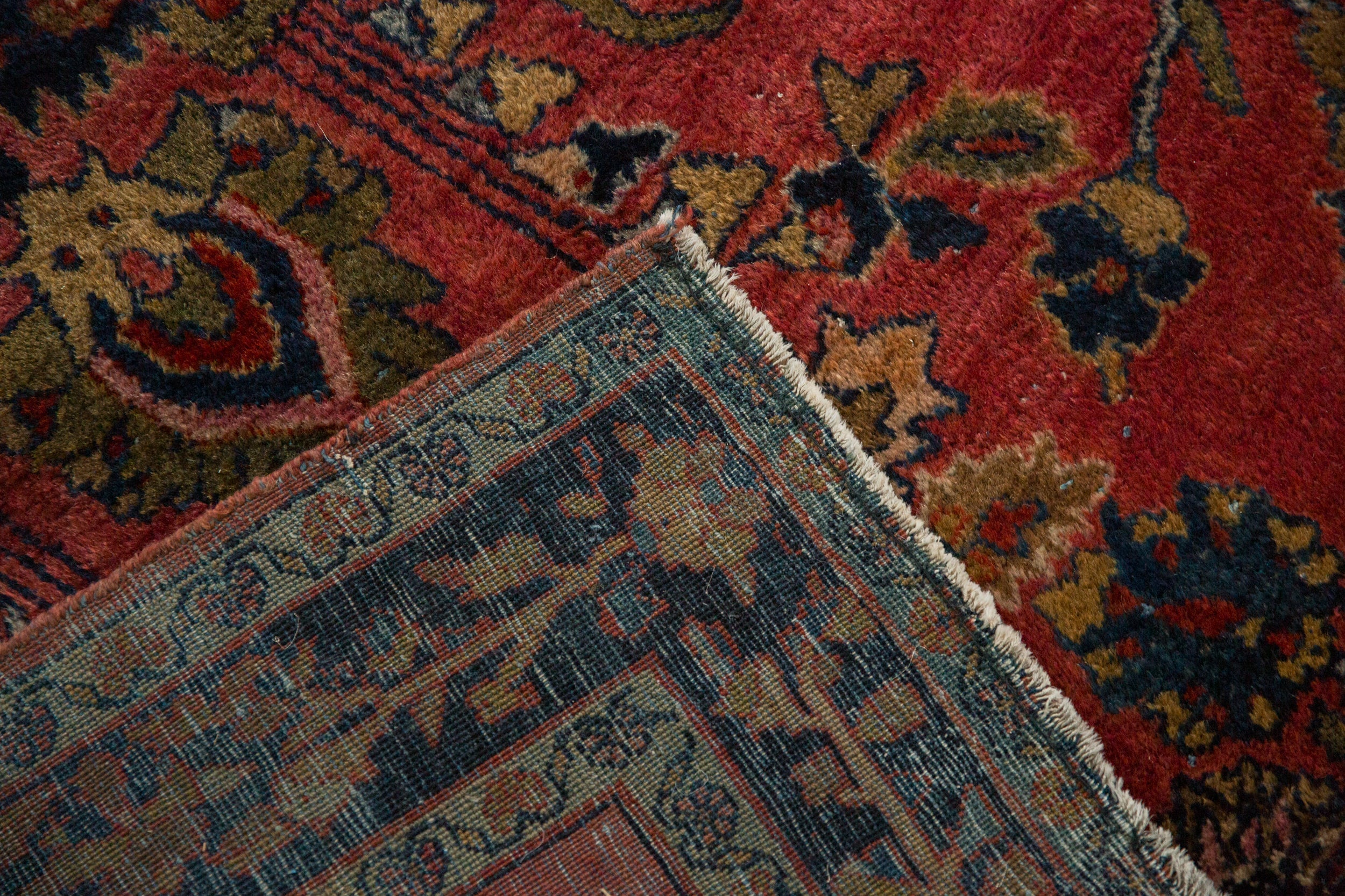 4x6.5 Antique Fine Sarouk Rug by Old New House® - product image 11 for Resin Society