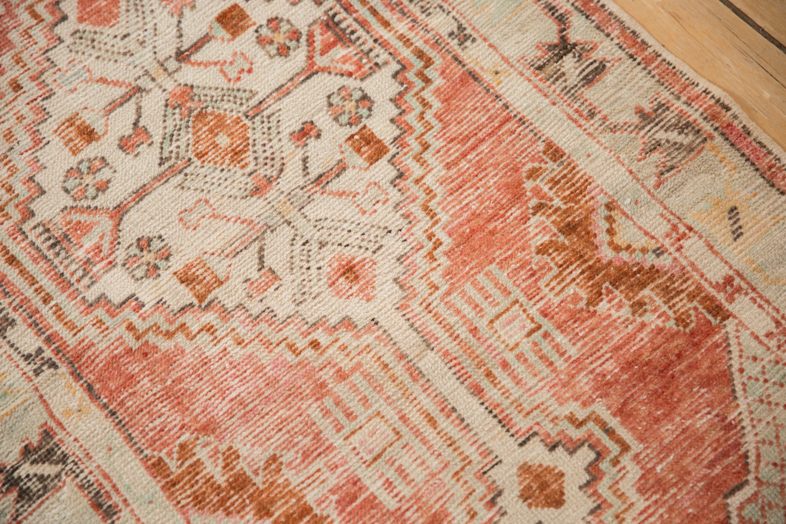 2.5x5.5 Vintage Distressed Oushak Rug Runner by Old New House® - product image 7 for Resin Society
