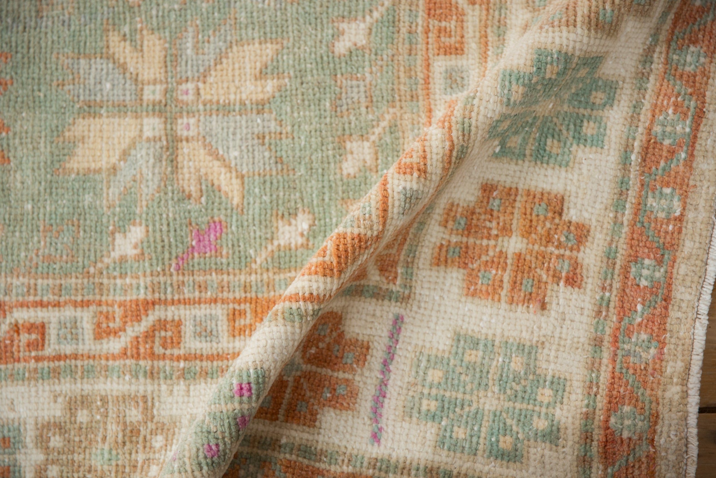3x5 Vintage Distressed Oushak Rug by Old New House® - product image 9 for Resin Society