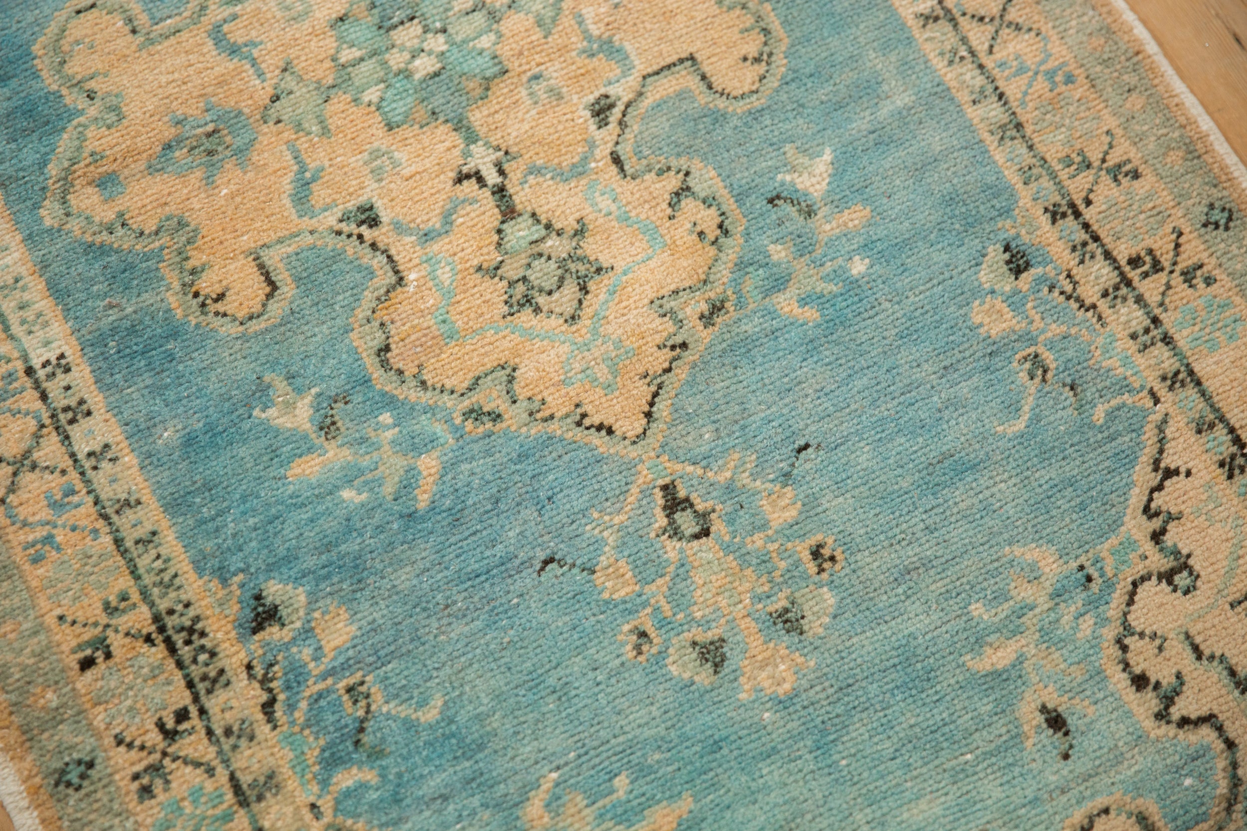 2.5x5 Vintage Distressed Oushak Rug Runner by Old New House® - product image 6 for Resin Society