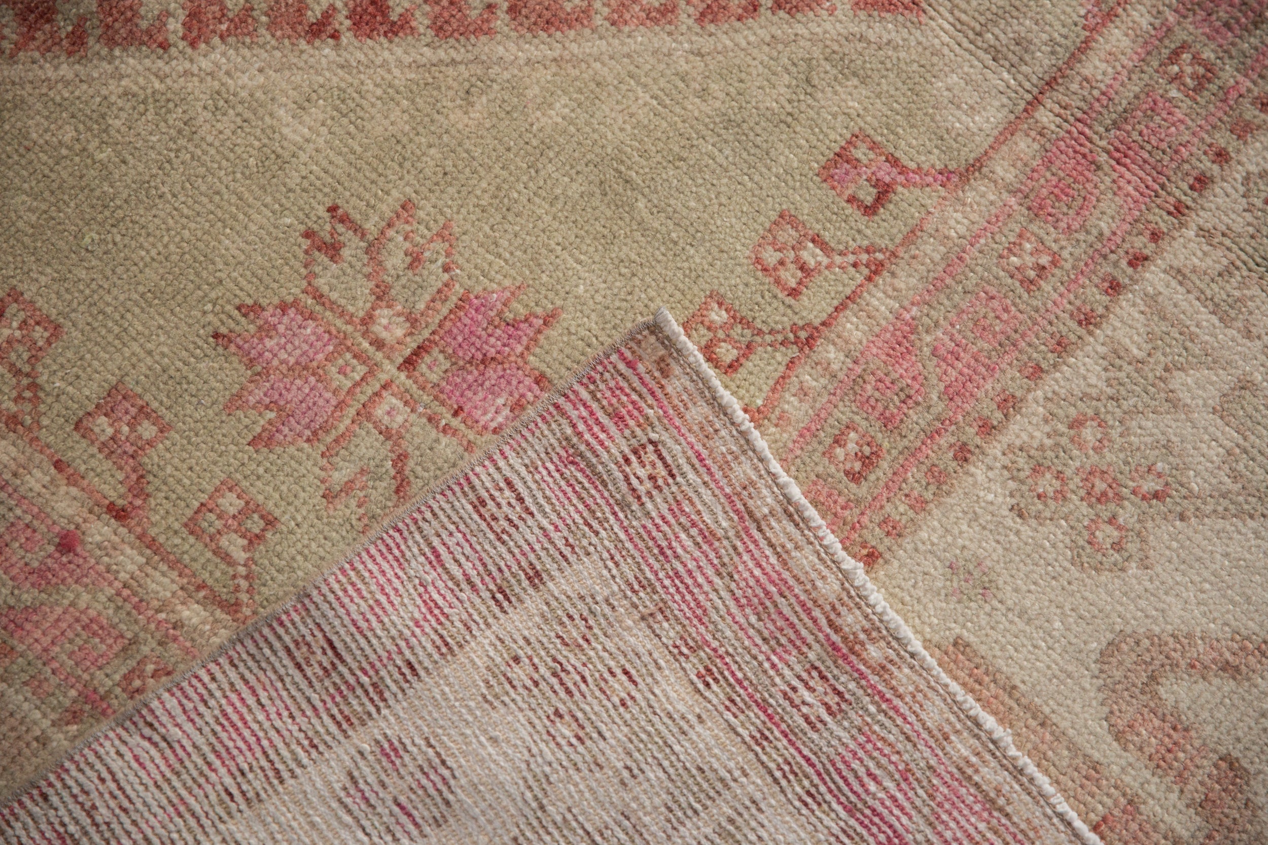 6x8.5 Vintage Distressed Oushak Carpet by Old New House® - product image 12 for Resin Society