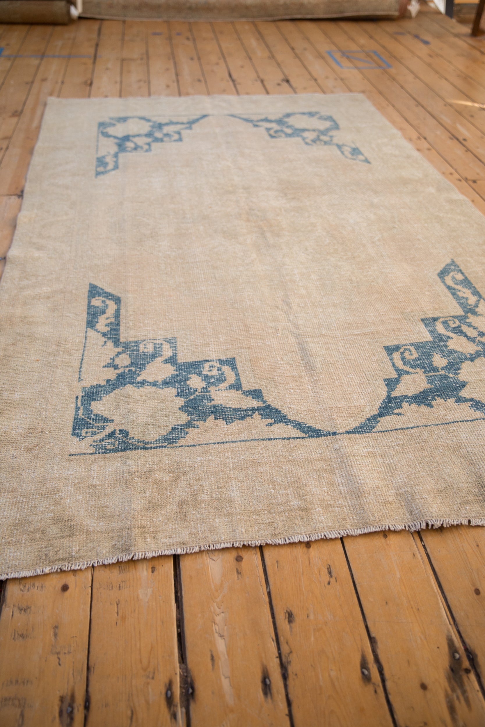 5x8 Vintage Distressed Oushak Carpet by Old New House® - product image 6 for Resin Society