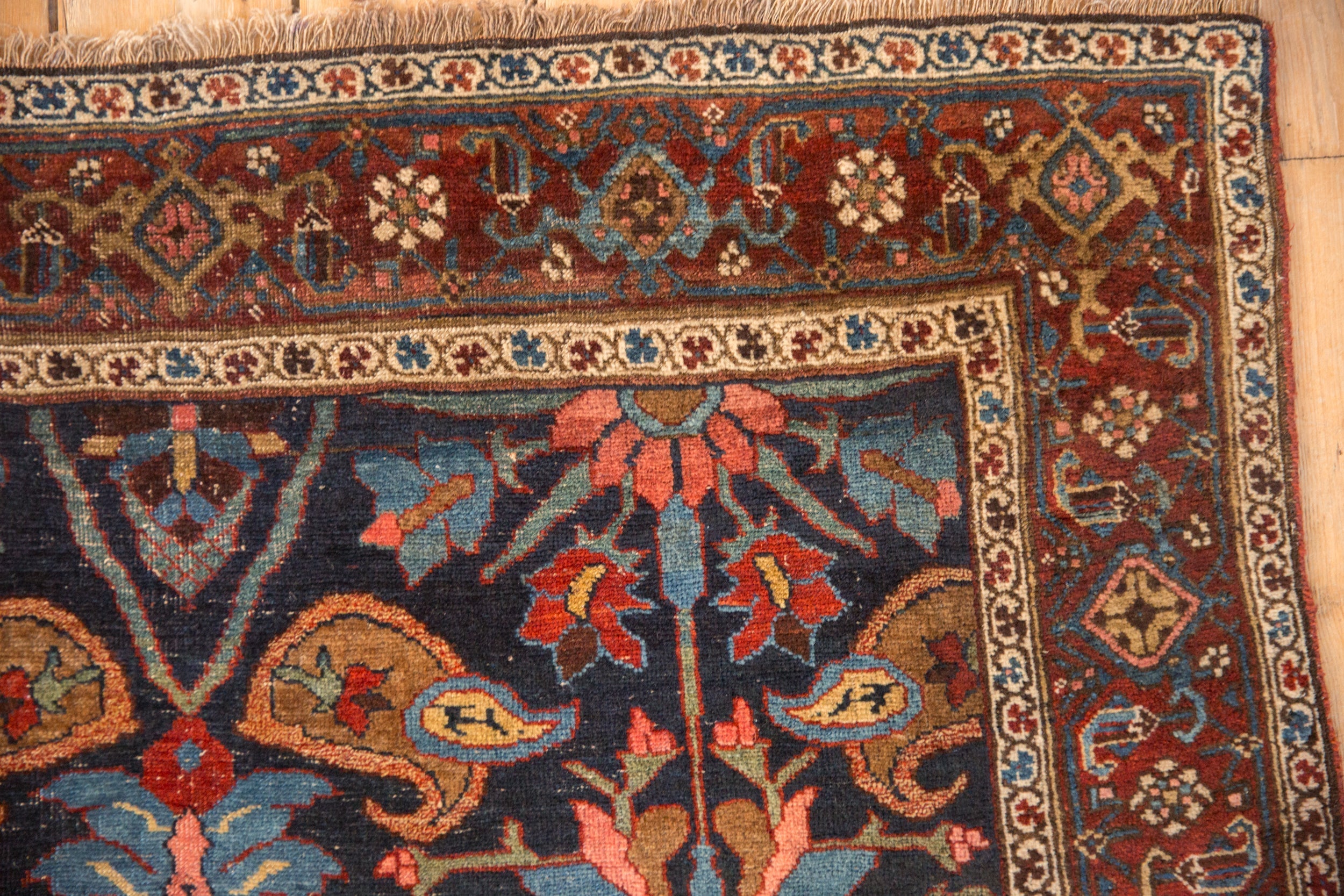 4.5x6 Antique Kurdish Bijar Rug by Old New House® - product image 4 for Resin Society