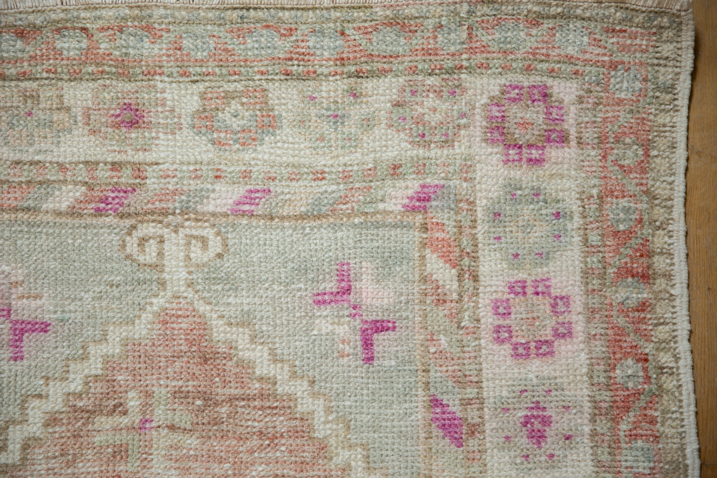 3x4.5 Vintage Distressed Oushak Rug by Old New House® - product image 3 for Resin Society