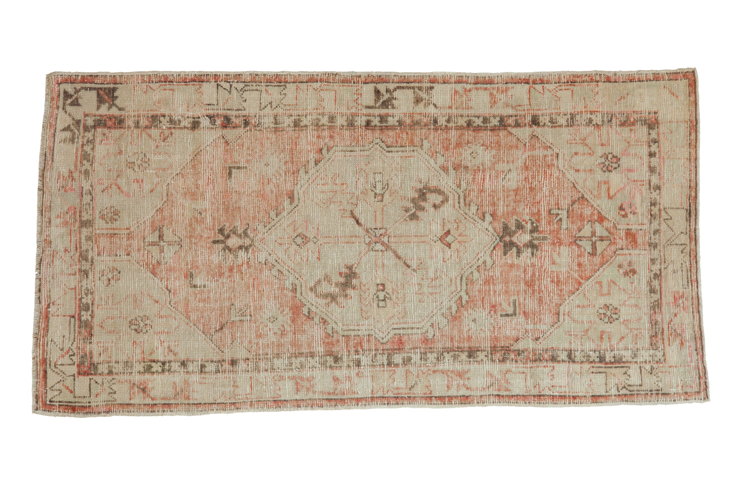 2.5x5 Vintage Distressed Oushak Rug Runner by Old New House® - main product image for Resin Society