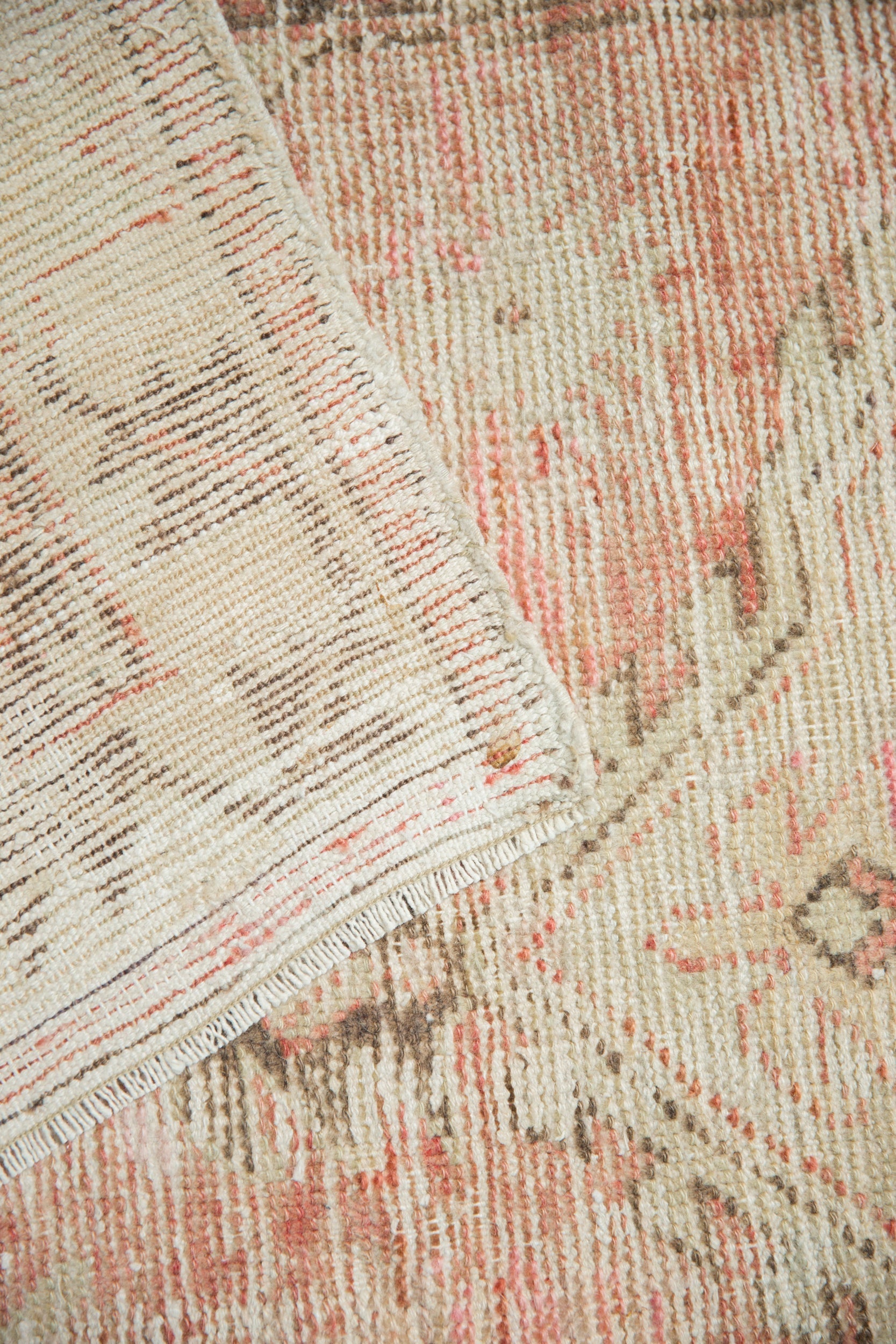 2.5x5 Vintage Distressed Oushak Rug Runner by Old New House® - product image 9 for Resin Society