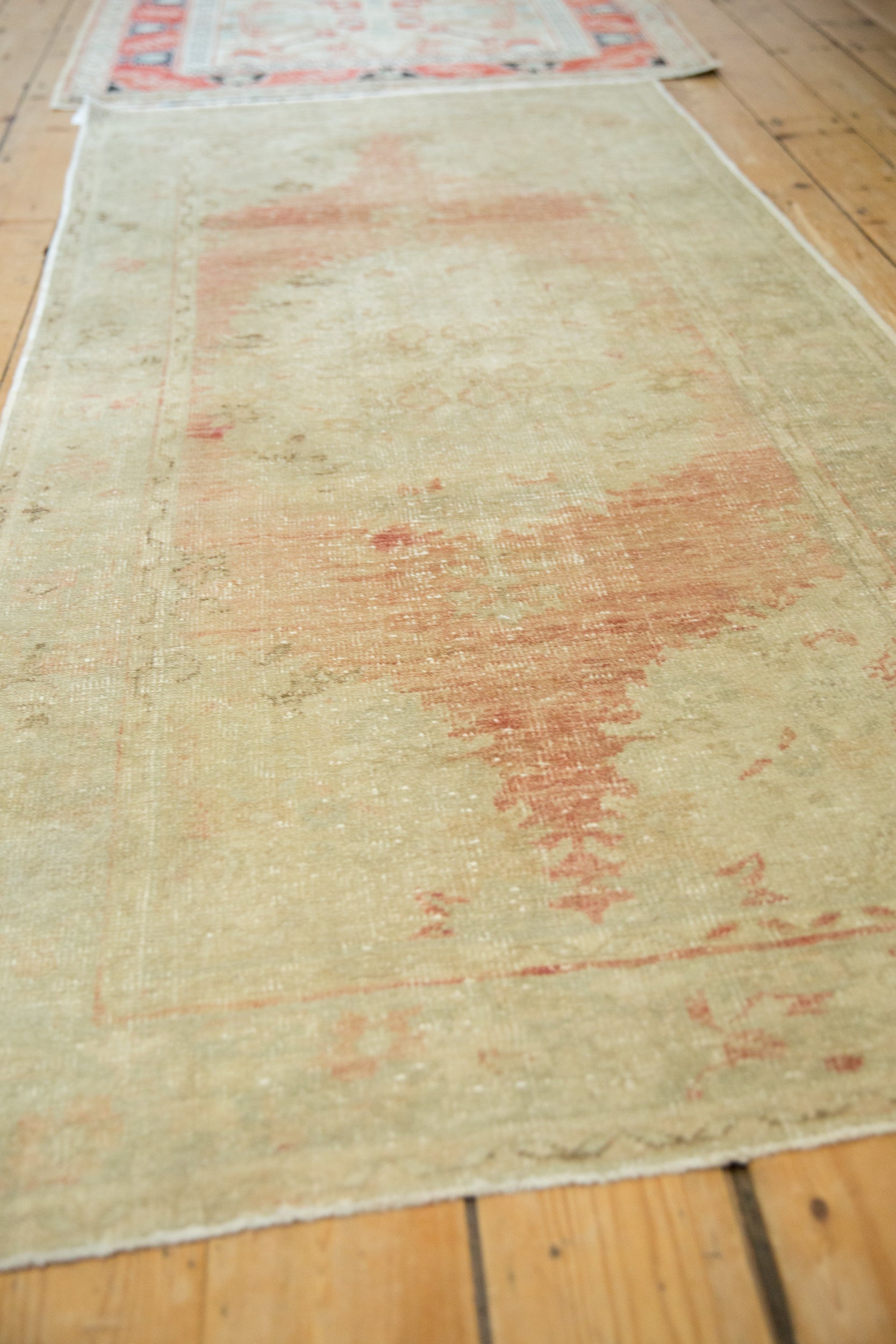 3.5x7 Vintage Distressed Oushak Rug Runner by Old New House® - product image 4 for Resin Society