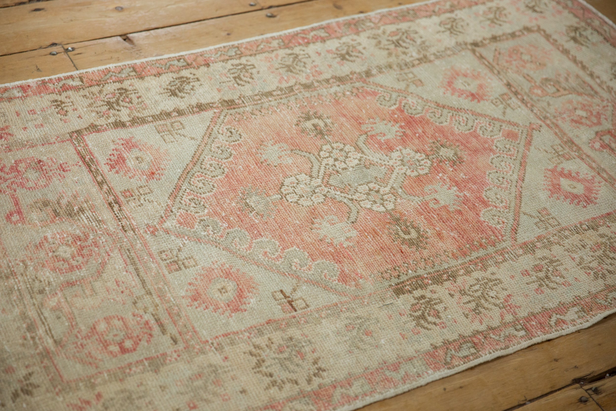 2.5x5 Vintage Distressed Oushak Rug Runner by Old New House® - product image 6 for Resin Society