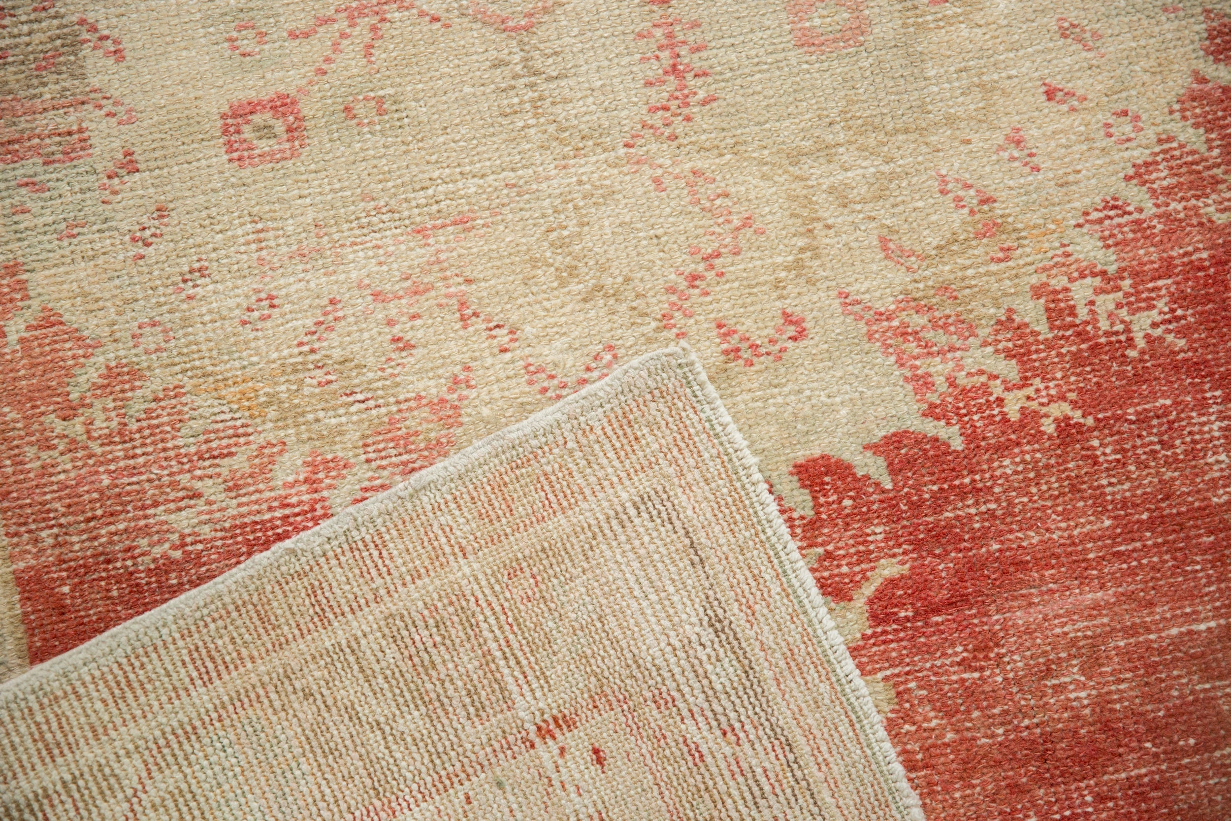 3.5x6 Vintage Distressed Oushak Rug by Old New House® - product image 9 for Resin Society