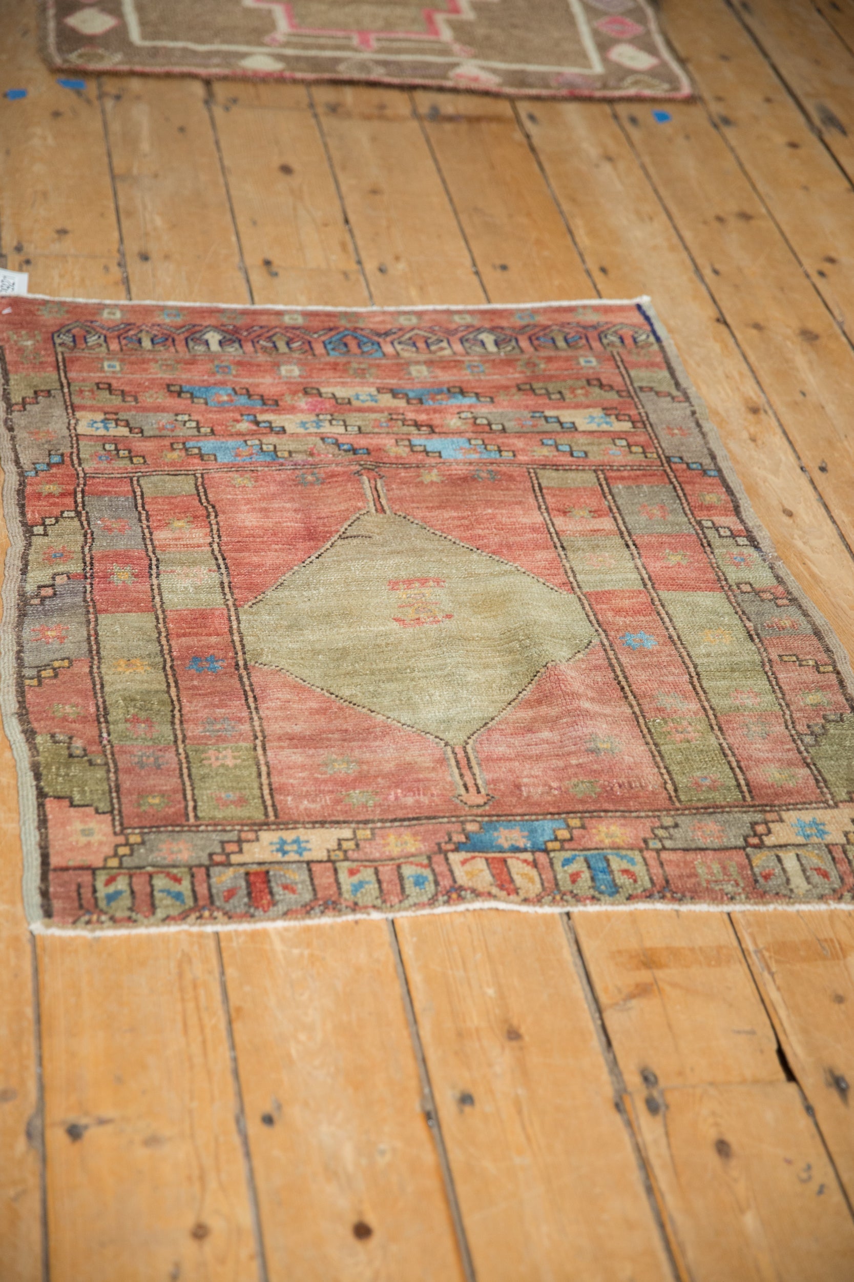 2.5x3 Vintage Distressed Oushak Square Rug by Old New House® - product image 6 for Resin Society