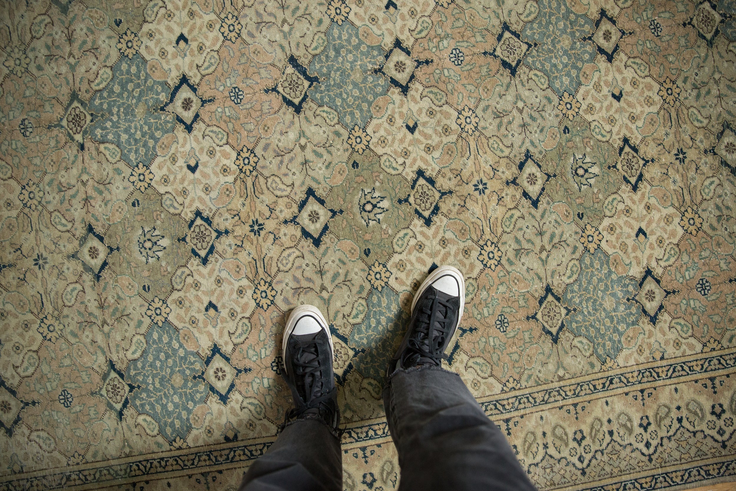 6.5x9.5 Vintage Distressed Kayseri Carpet by Old New House® - product image 2 for Resin Society