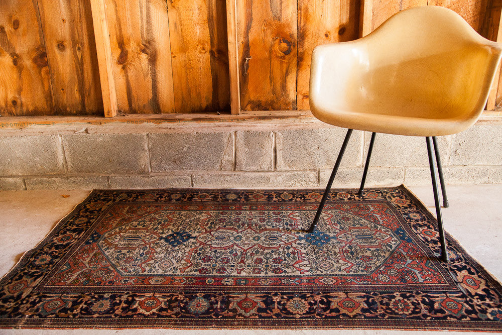 3x5 Antique Fine Farahan Sarouk Rug by Old New House® - product image 10 for Resin Society