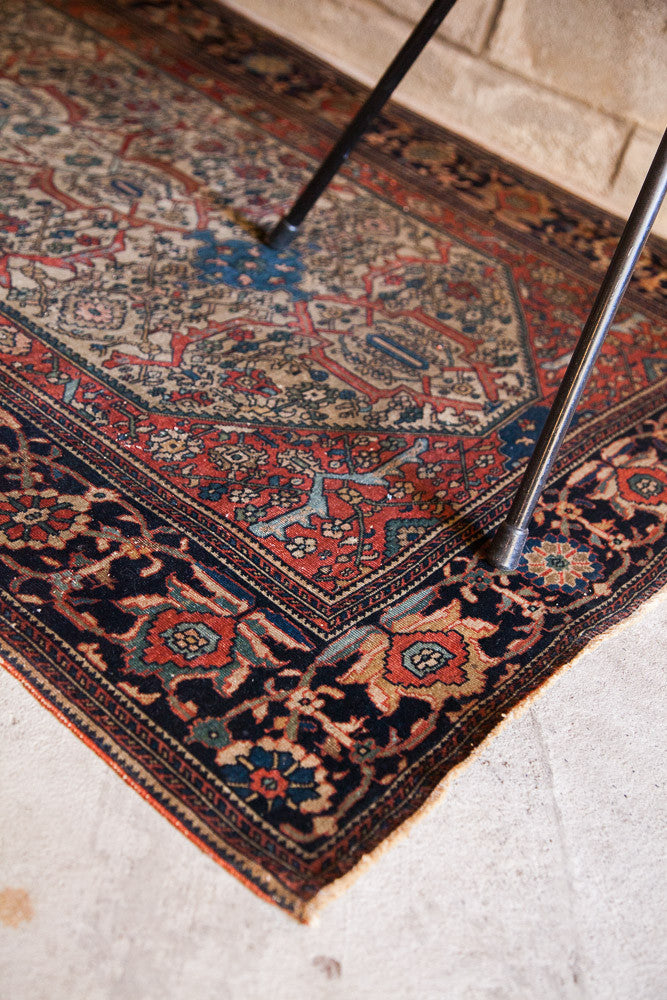 3x5 Antique Fine Farahan Sarouk Rug by Old New House® - product image 9 for Resin Society