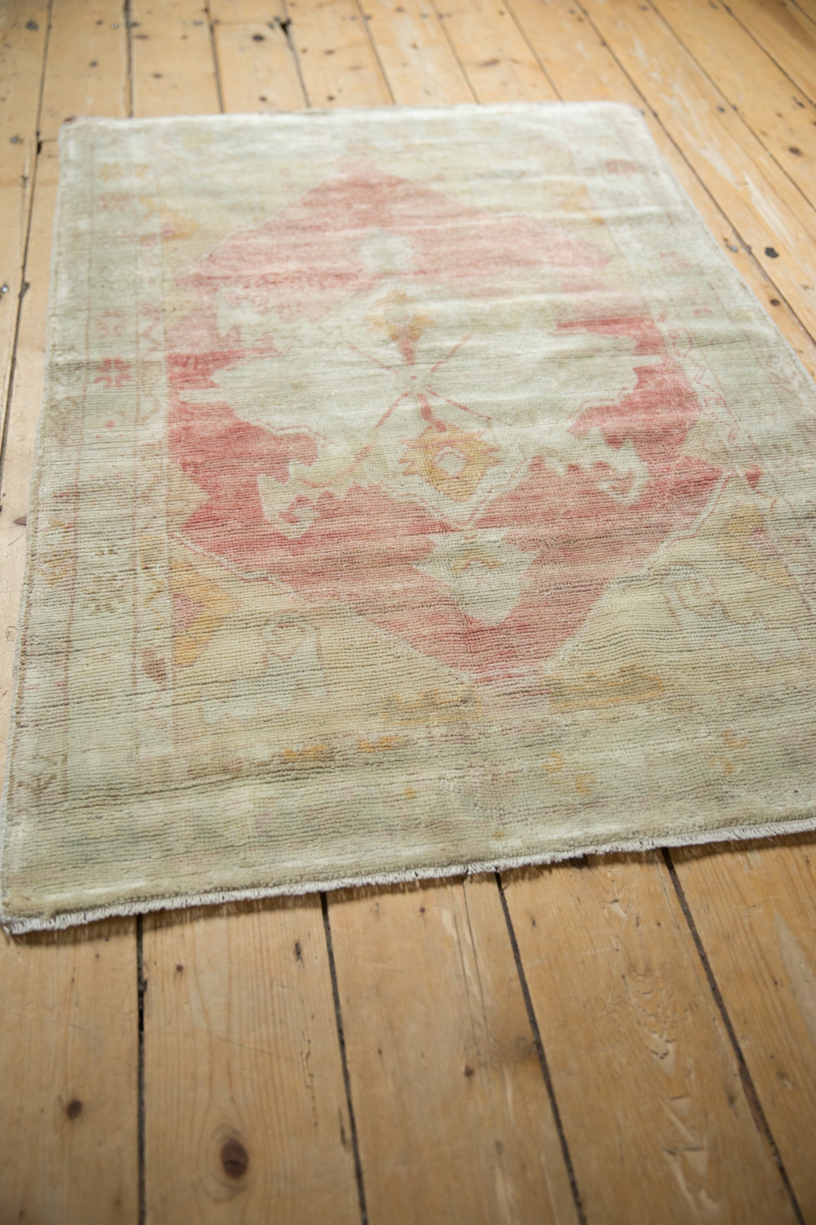 3x4.5 Vintage Distressed Oushak Rug by Old New House® - product image 7 for Resin Society
