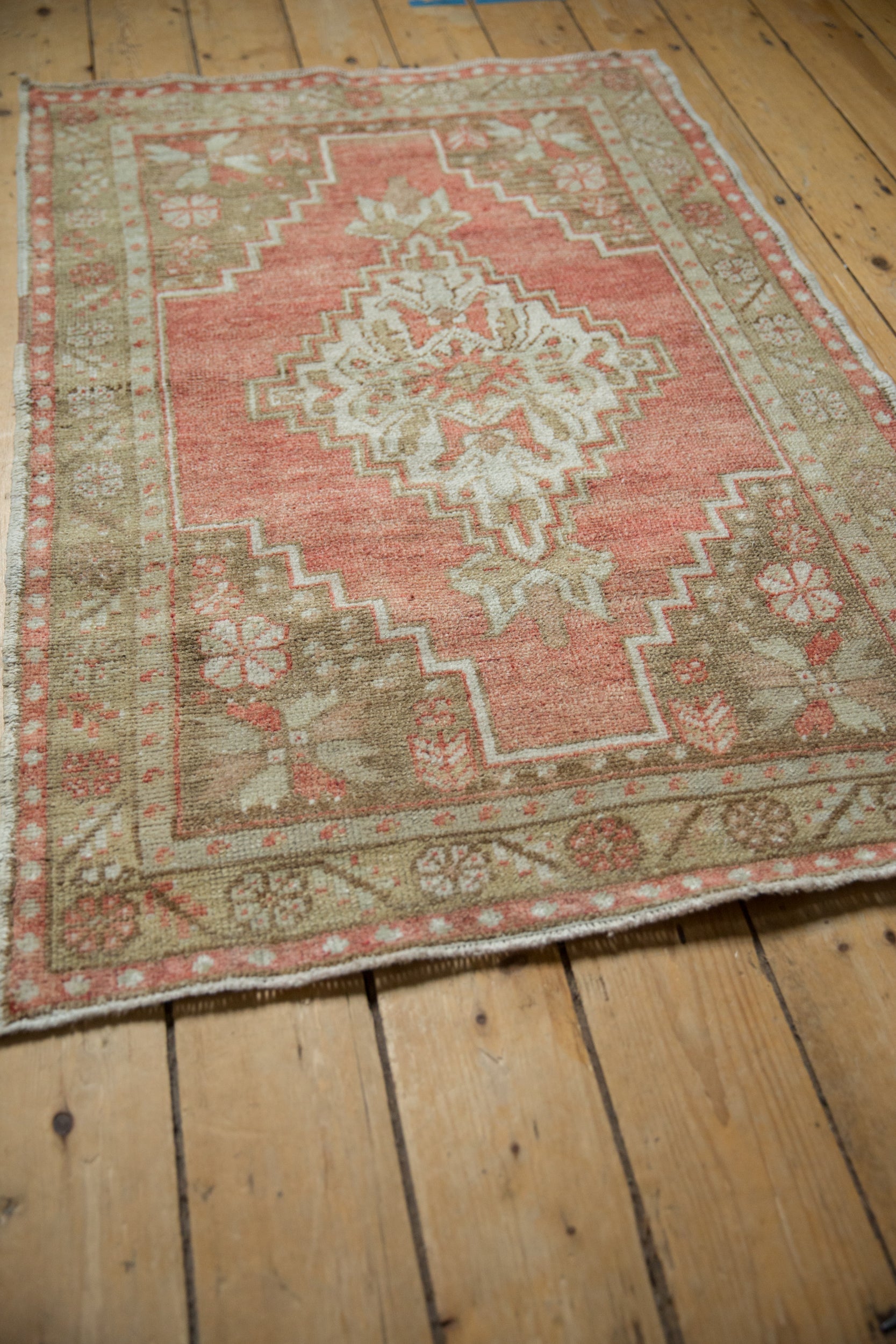 3x4.5 Vintage Distressed Oushak Rug by Old New House® - product image 6 for Resin Society