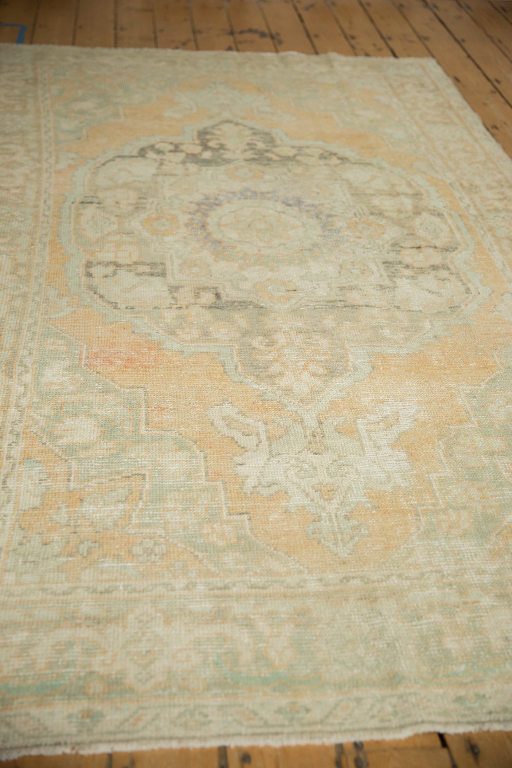 5x8.5 Vintage Distressed Oushak Carpet by Old New House® - product image 5 for Resin Society