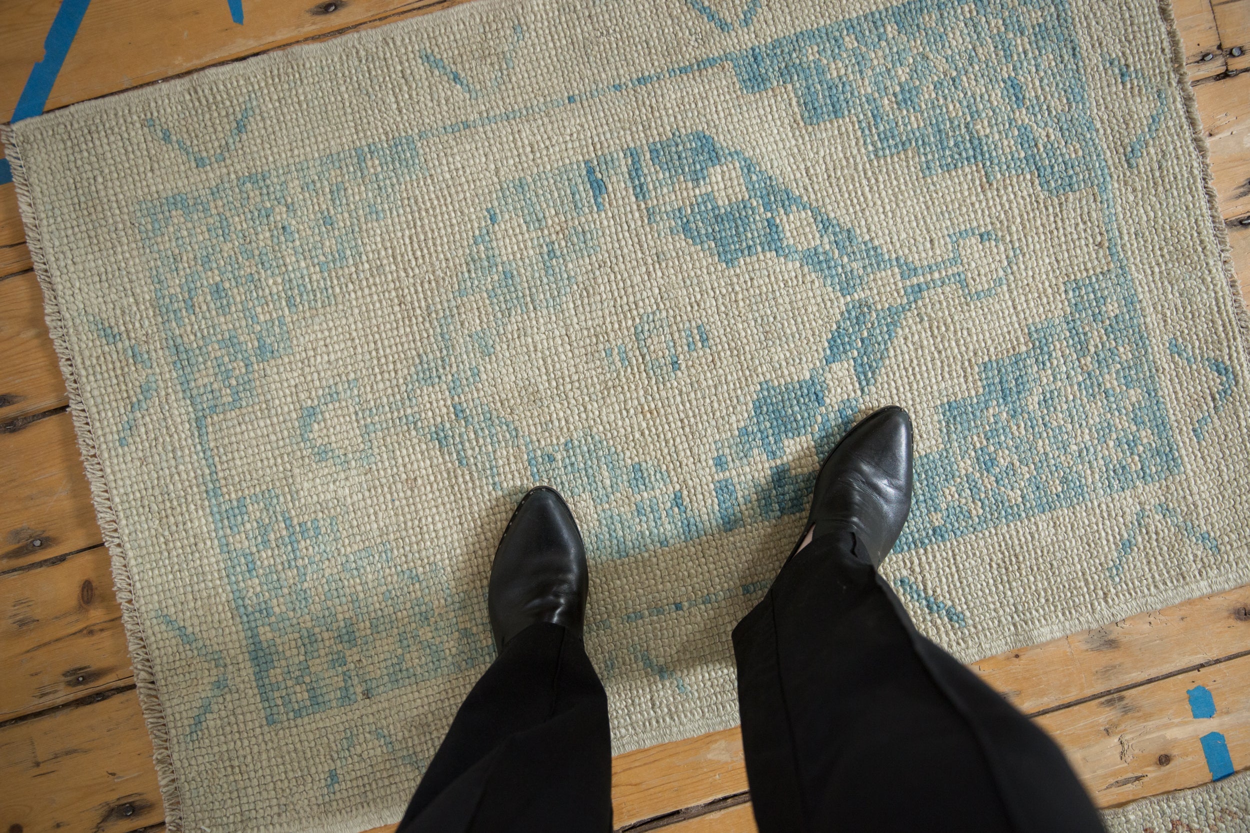 2.5x4 Distressed Oushak Rug by Old New House® - product image 2 for Resin Society