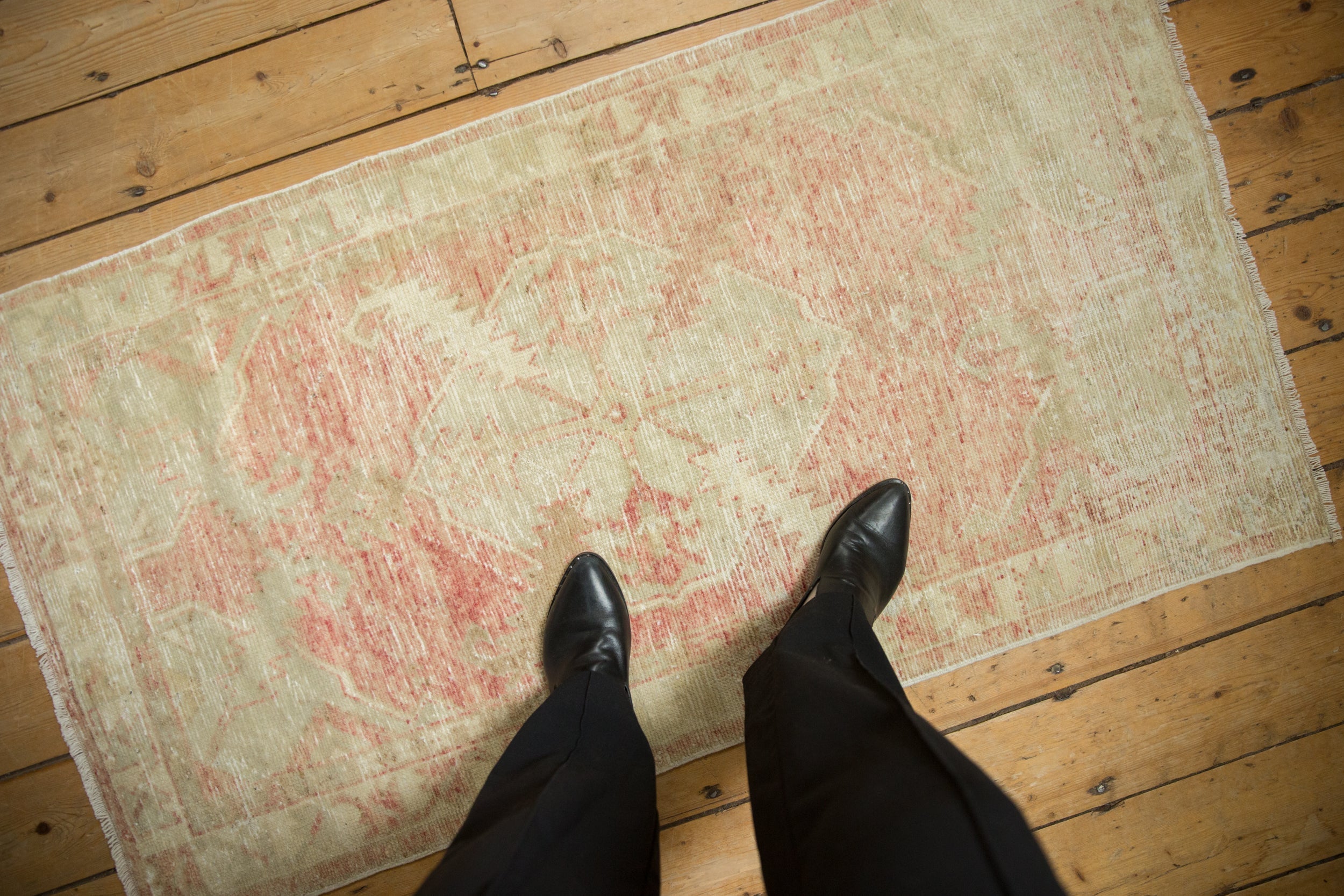 2.5x5 Vintage Distressed Oushak Rug Runner by Old New House® - product image 2 for Resin Society