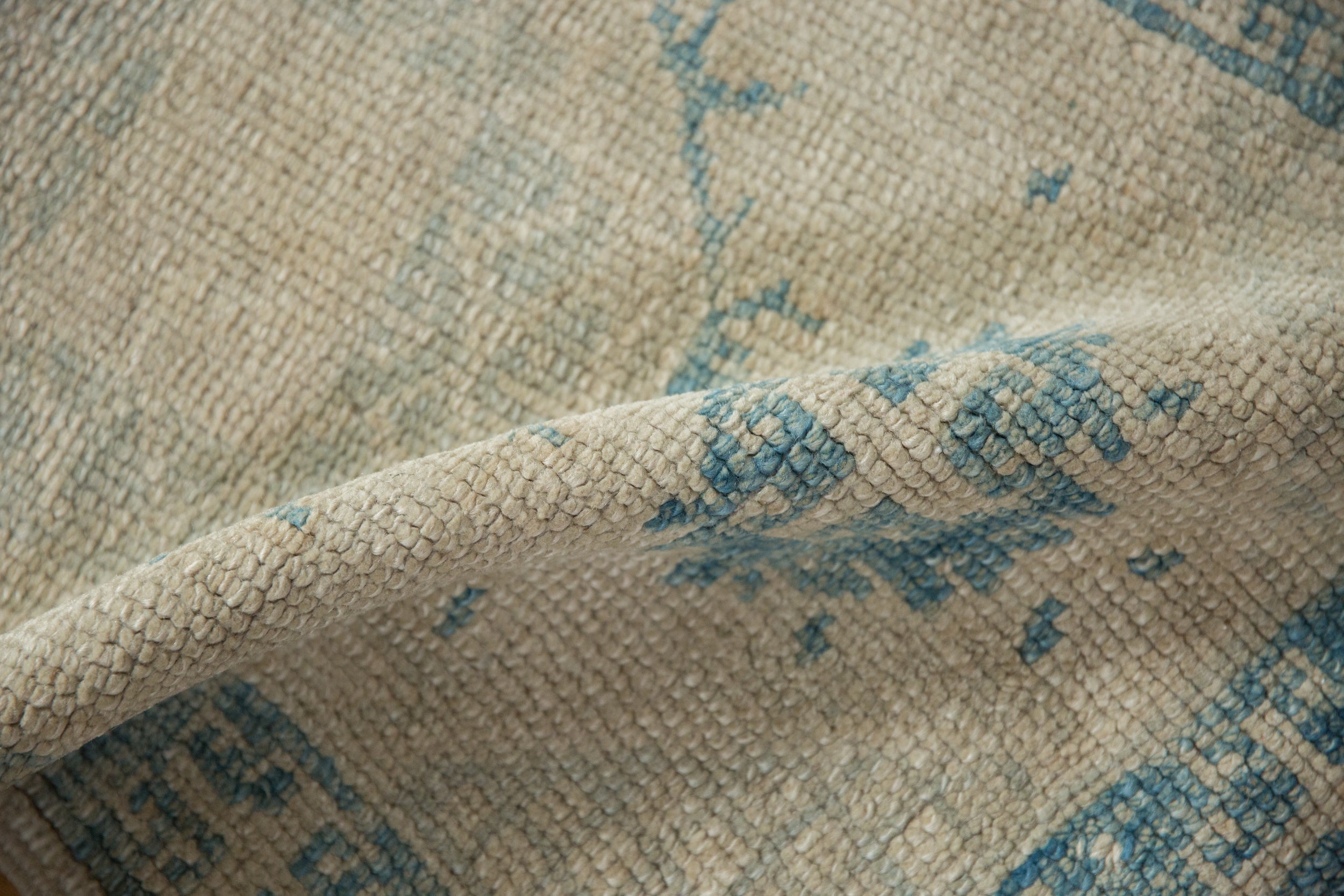 2x4 Distressed Oushak Rug Runner by Old New House® - product image 7 for Resin Society