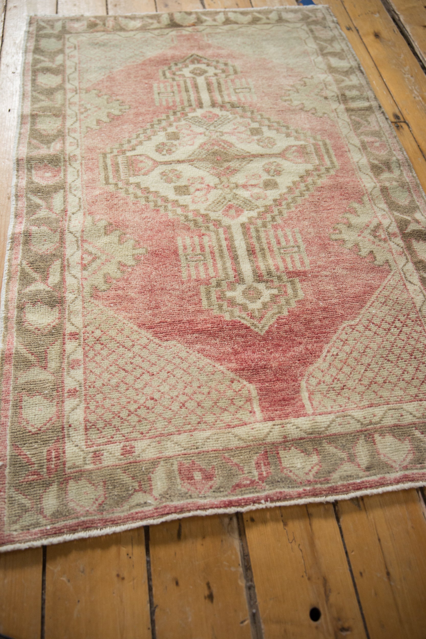 3x4.5 Vintage Distressed Oushak Rug by Old New House® - product image 7 for Resin Society