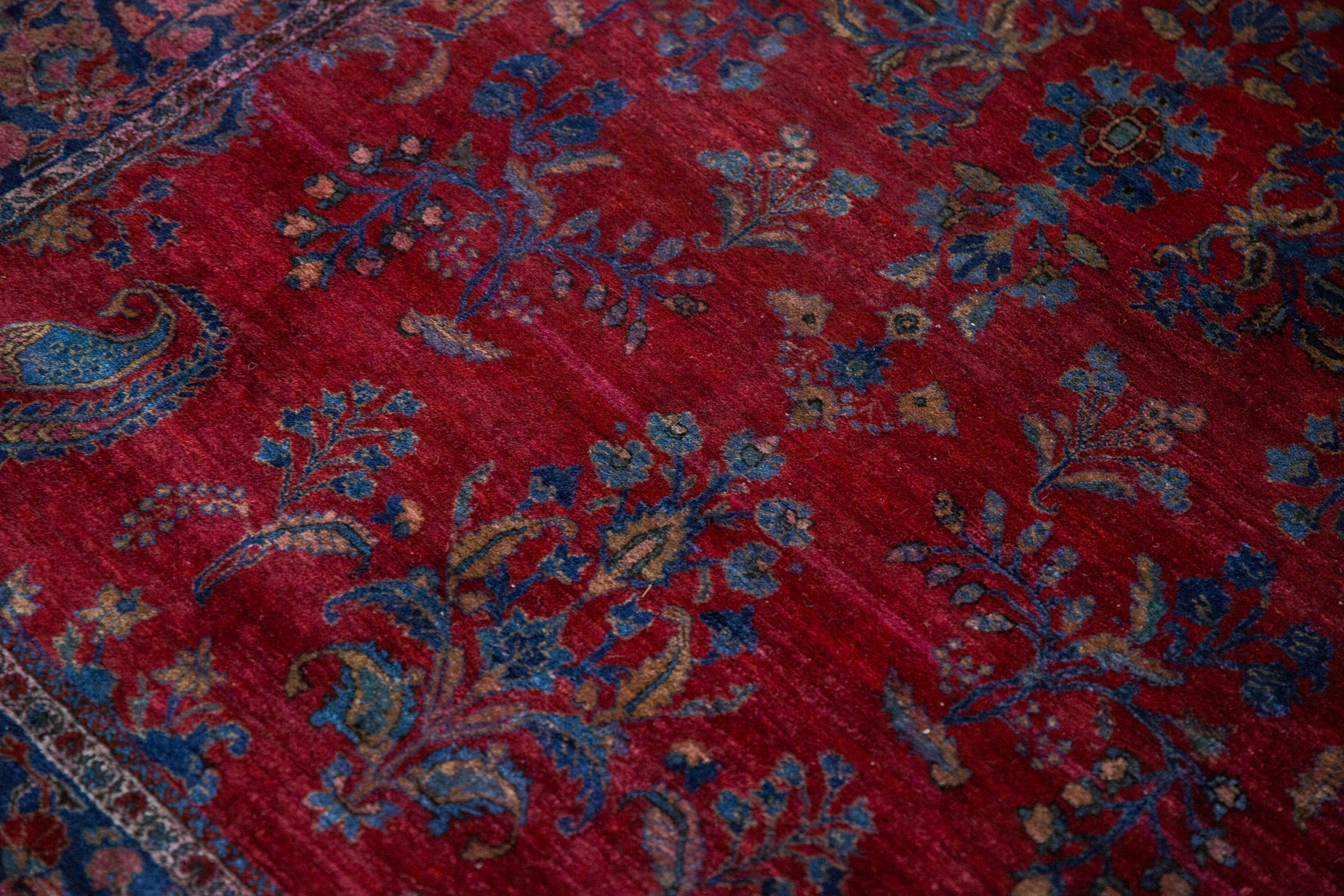 4.5x6.5 Antique Fine Kashan Rug by Old New House® - product image 11 for Resin Society