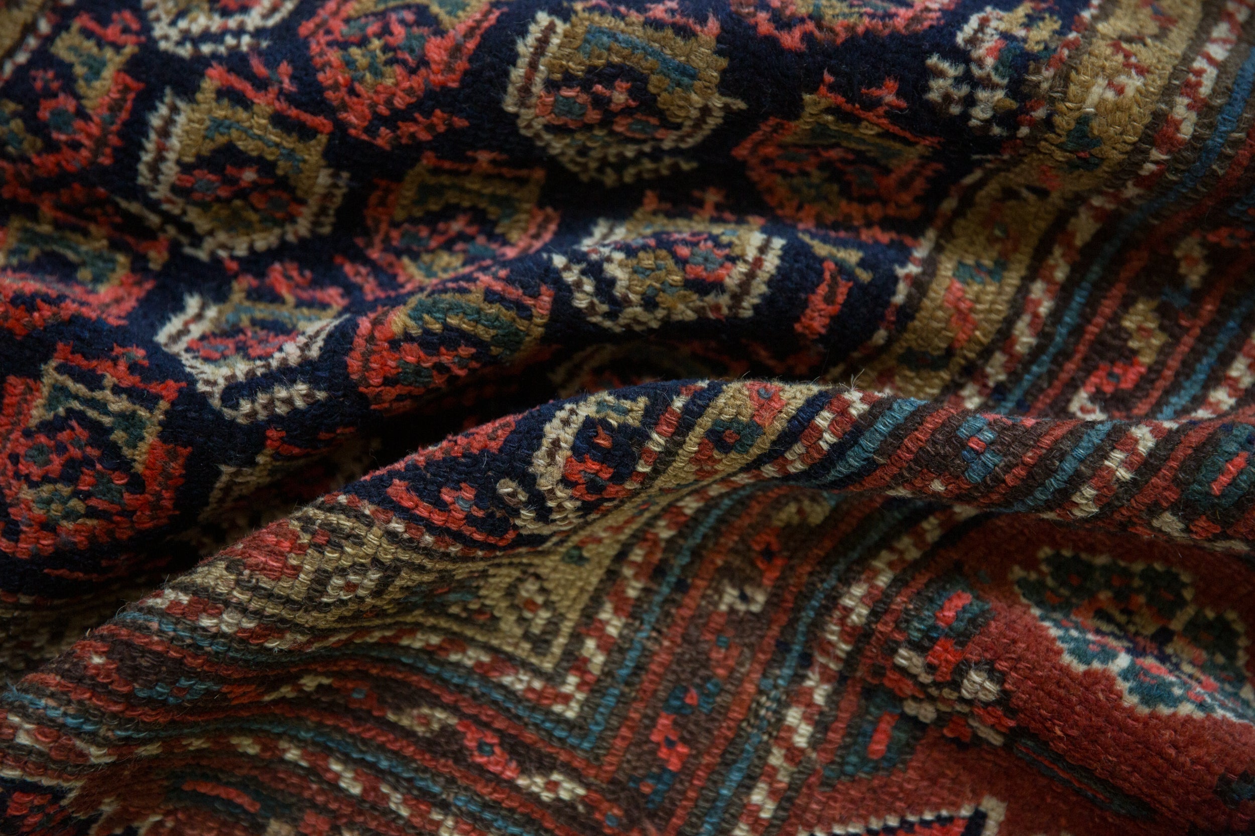 4x6 Antique Kurdish Hamadan Rug by Old New House® - product image 8 for Resin Society