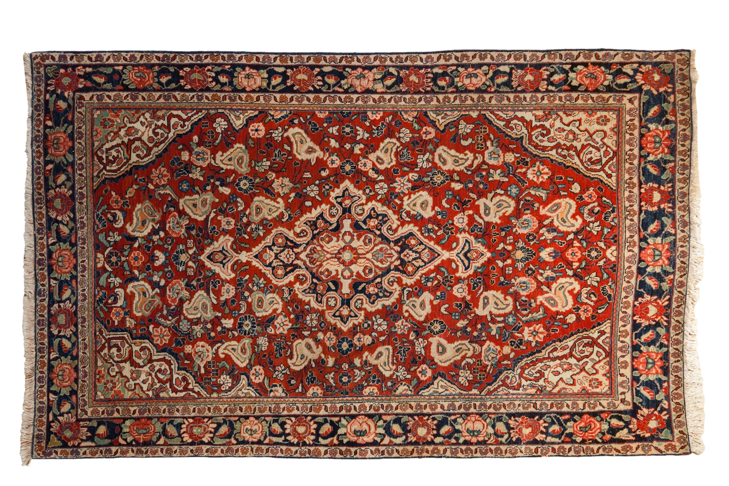4x7 Vintage Sarouk Rug by Old New House® - main product image for Resin Society