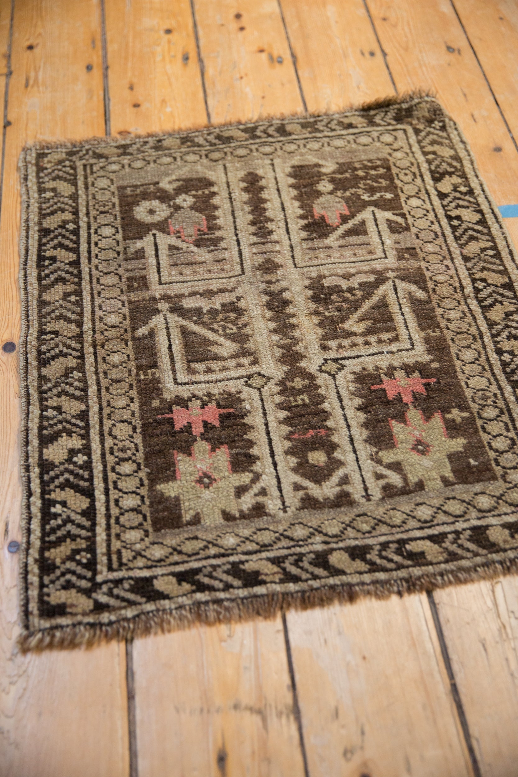 2x2.5 Antique Caucasian Square Rug Mat by Old New House® - product image 6 for Resin Society