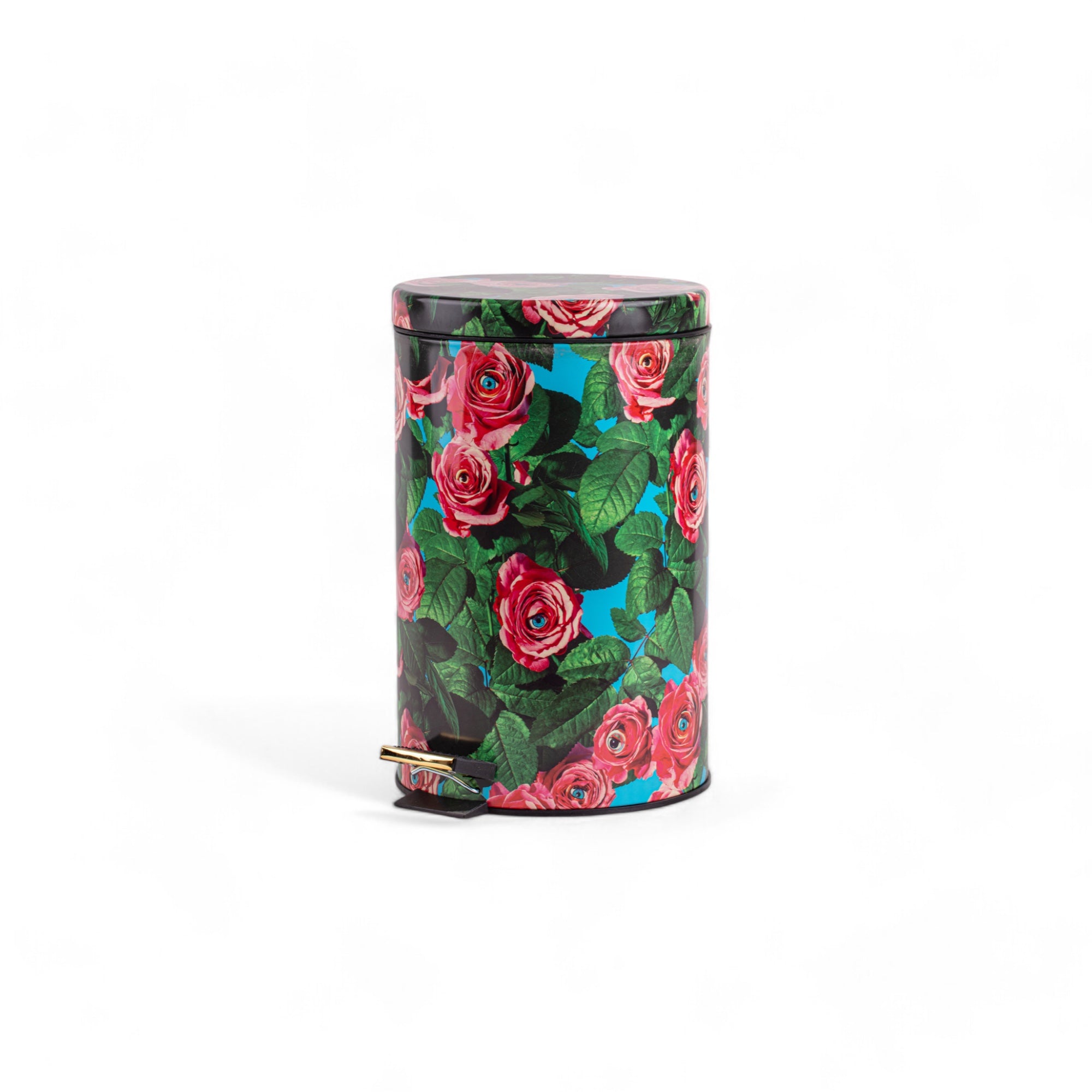 Dustbin 12L - Roses detail image - Resin Society