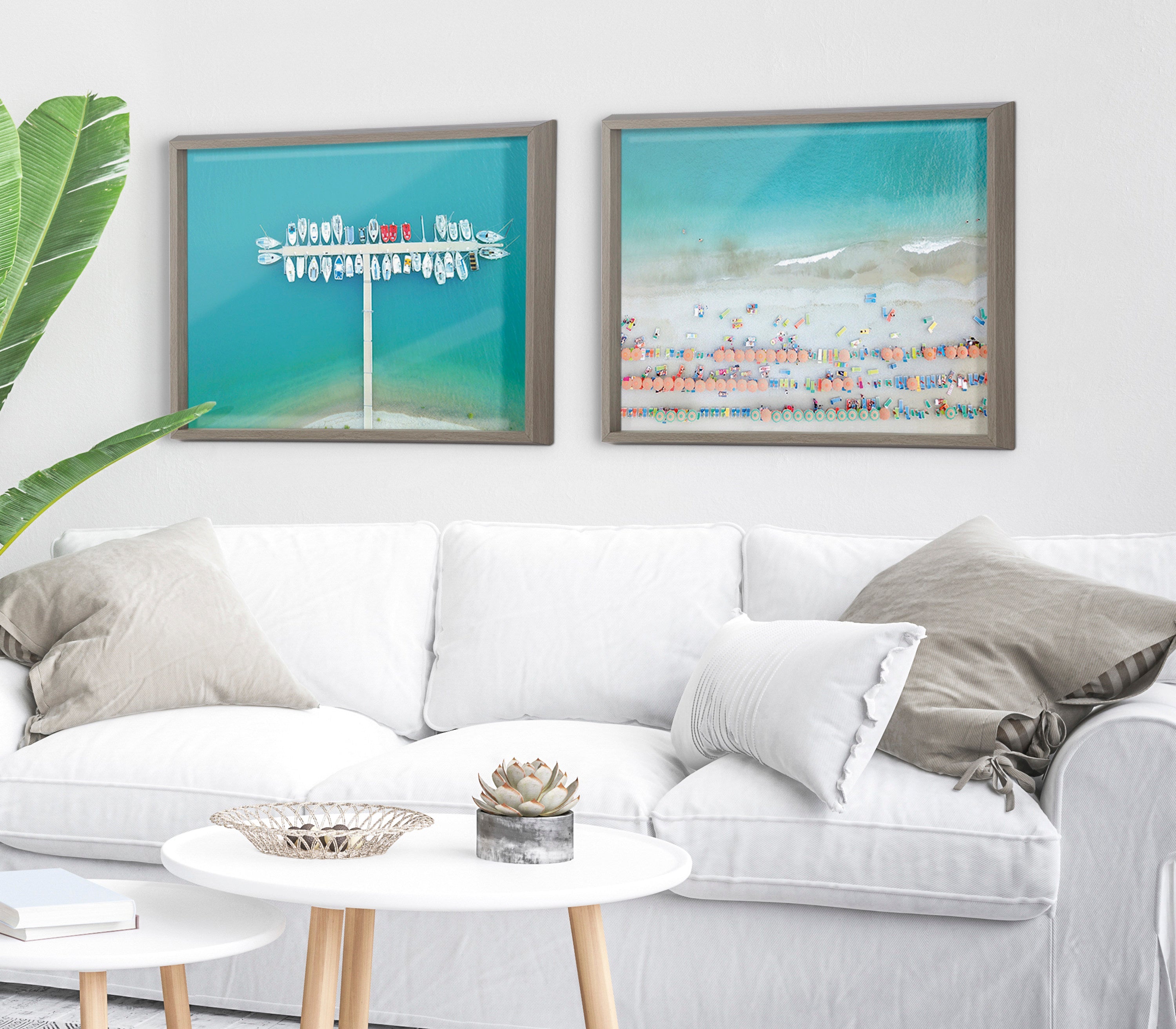 Blake Monterosso Framed Printed Glass by Rachel Bolgov