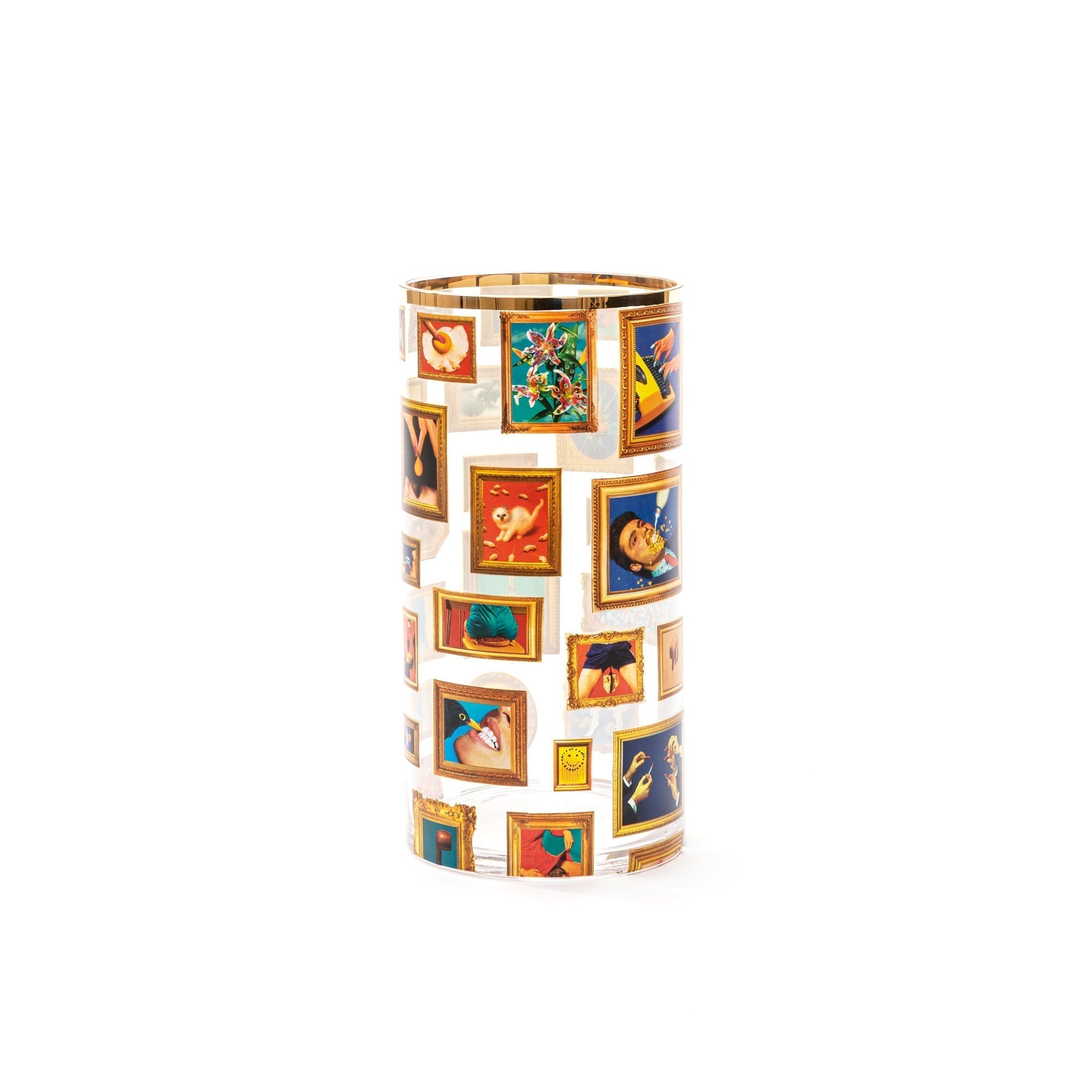 Glass Vase Frames Cylindrical medium detail image - Resin Society