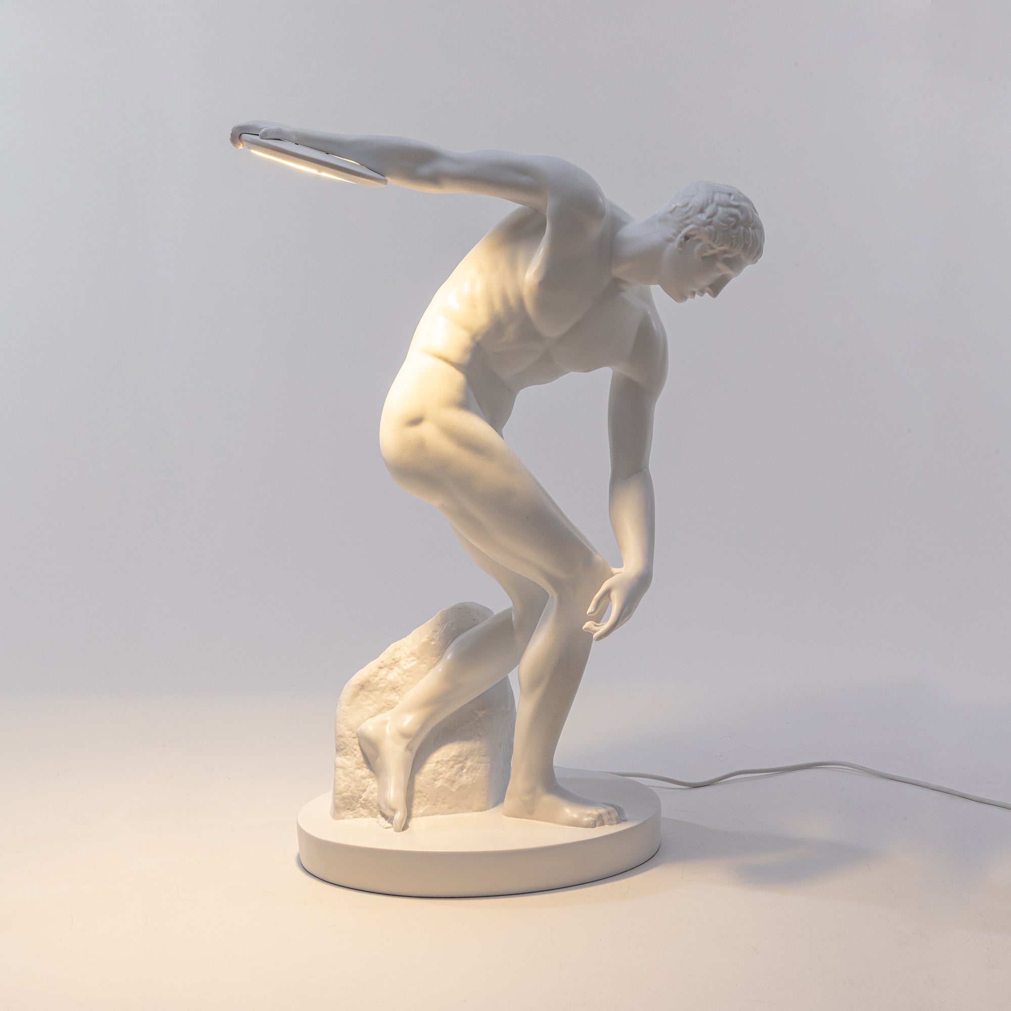 Discobolux Lamp detail image - Resin Society