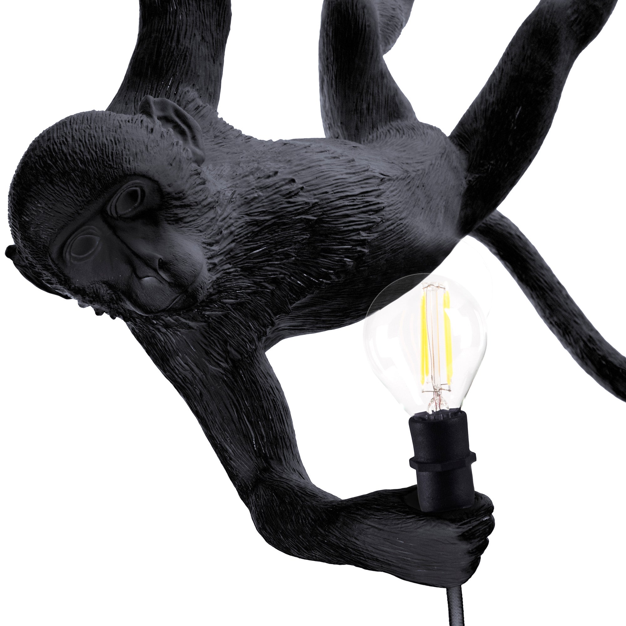 The Monkey Lamp Swing Black by DEKOR - product image 3 for Resin Society