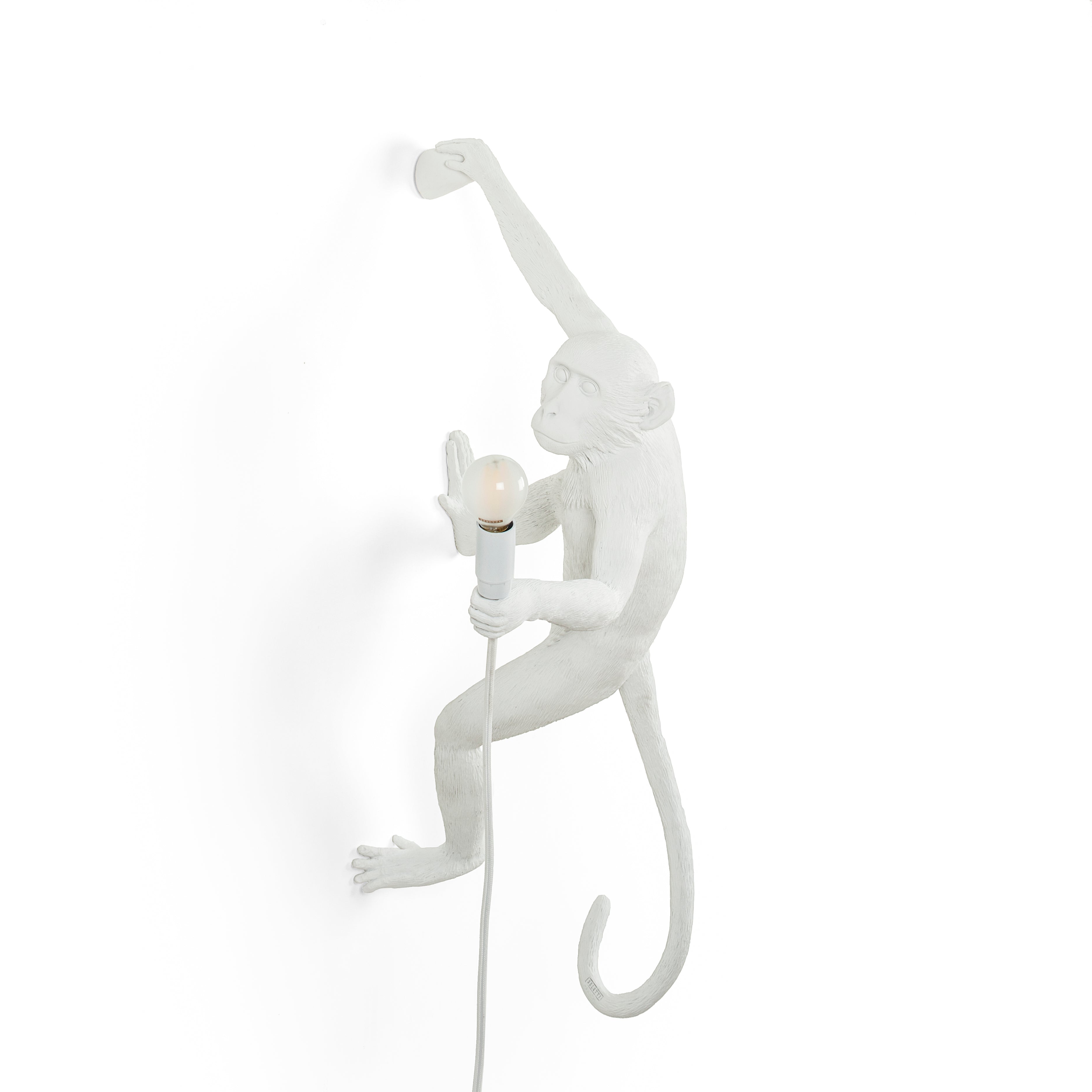 The Monkey Lamp Hanging Version Right Indoor by DEKOR - main product image for Resin Society